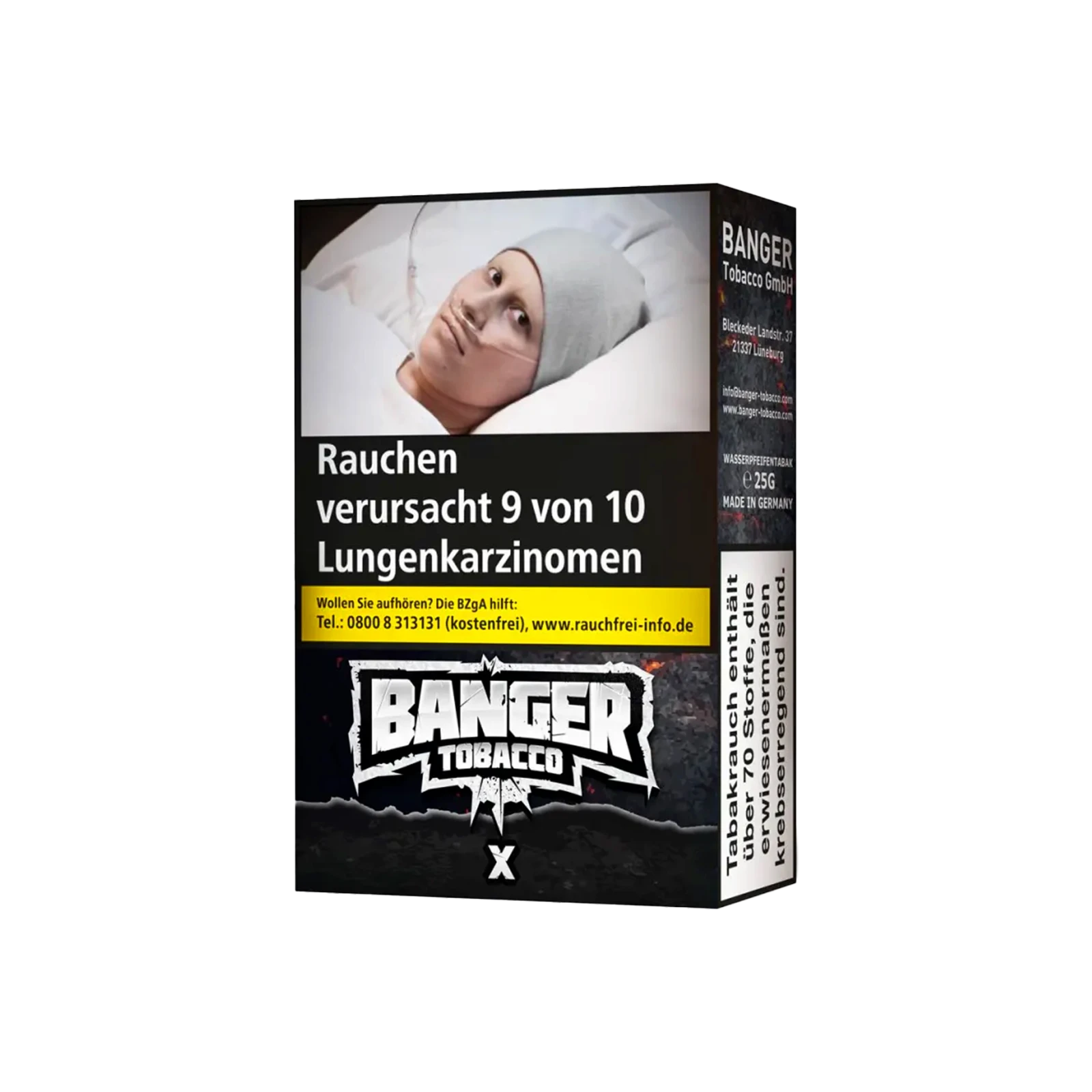 Banger - X - 25 g | Alle neuen Tabak Sorten günstig online kaufen - Hookain Shisha-Onlineshop 2
