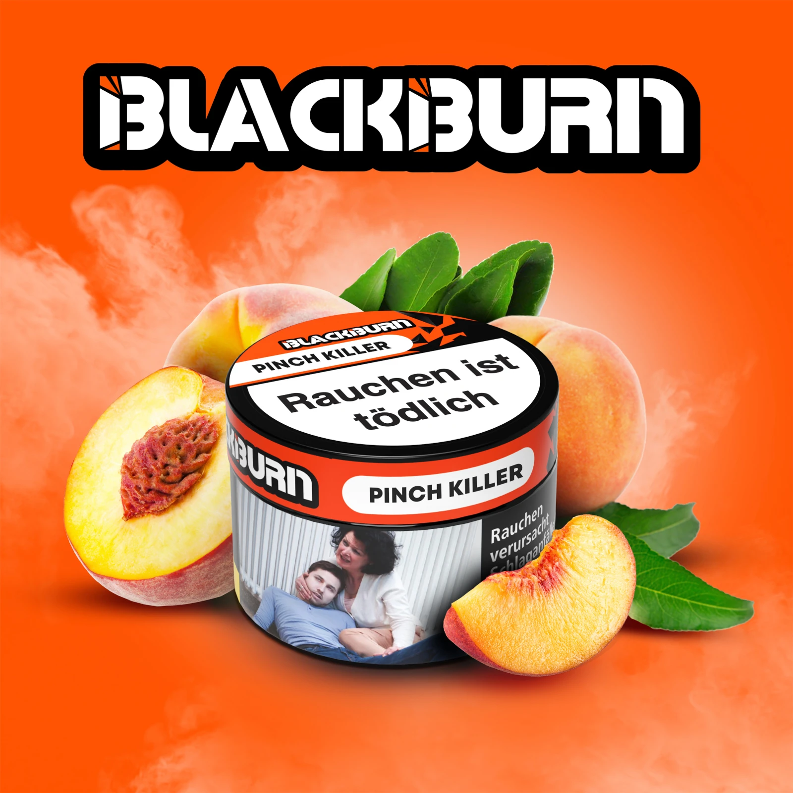 Blackburn Shisha-Tabak Peach Killer 25 g | Neue Sorten günstig kaufen 1