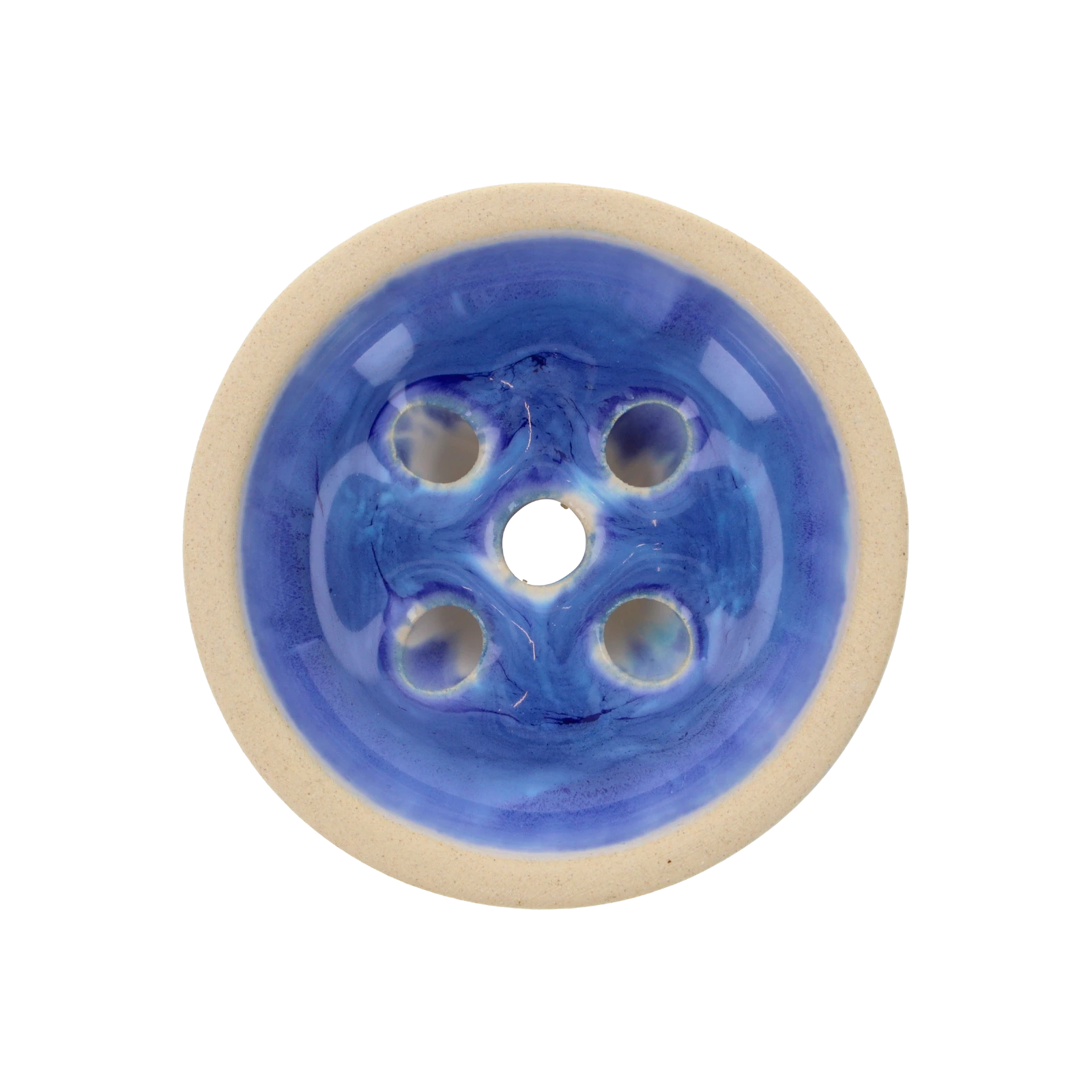 Pot - 5 Hole - Blue Bubble