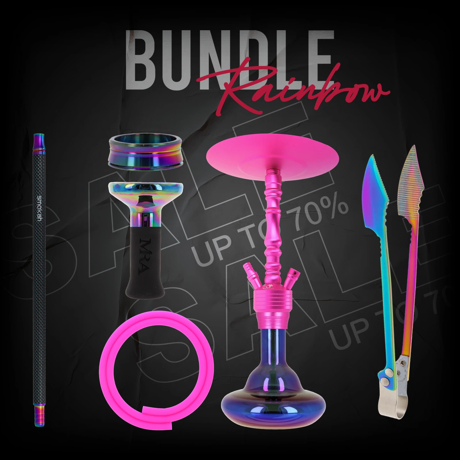 Bundle Shisha Rainbow - Shisha Zubehör 1