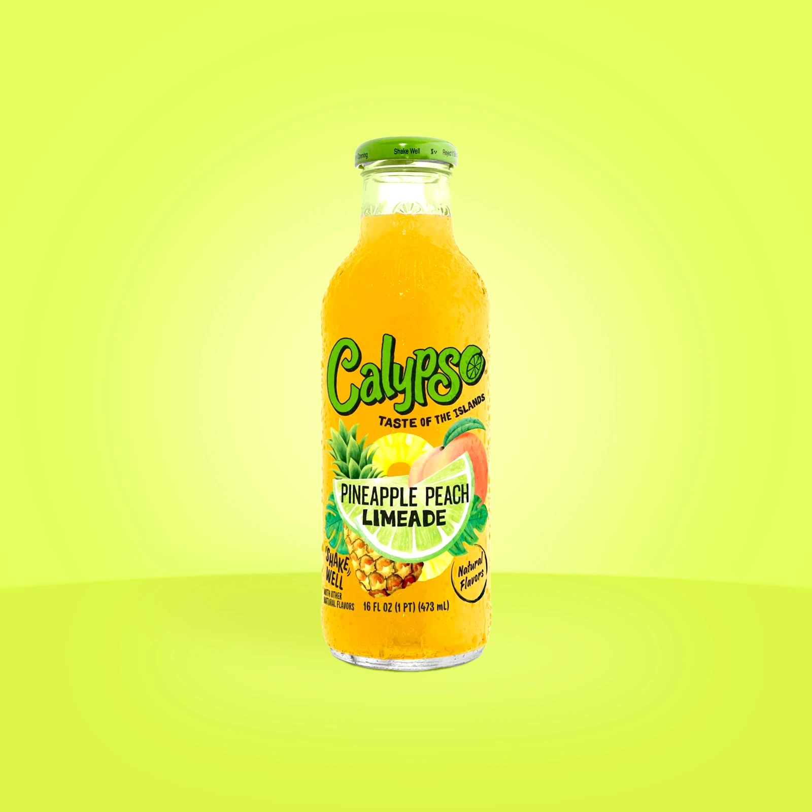 Calypso - Pineapple Peach Lemonade - 473 ml | USA Drinks & Snacks günstig kaufen 1