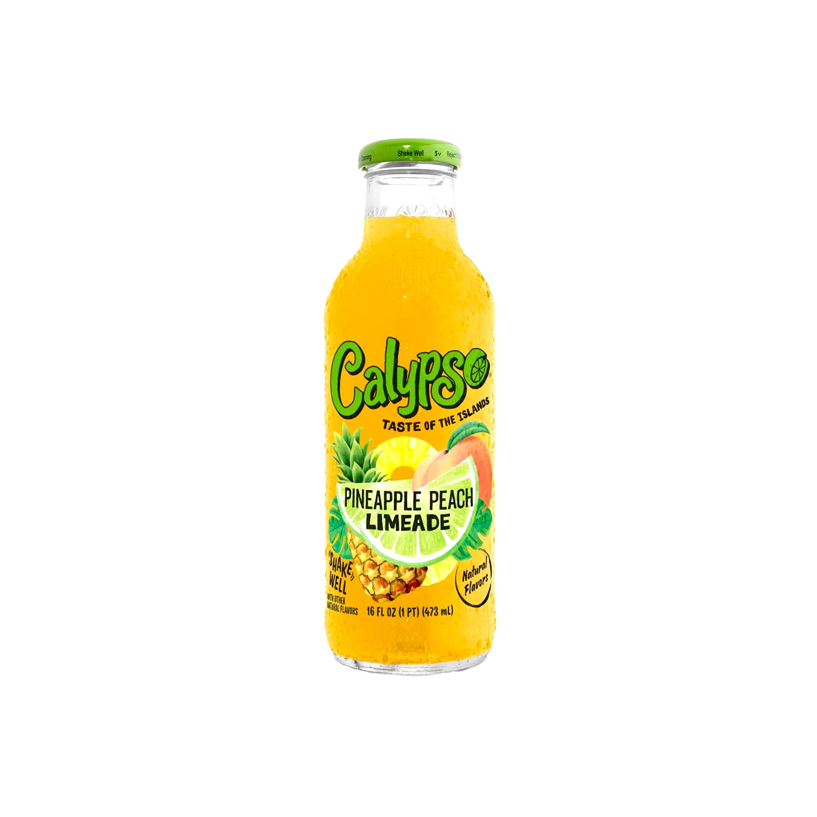 Calypso - Pineapple Peach Lemonade - 473 ml | USA Drinks & Snacks günstig kaufen 2