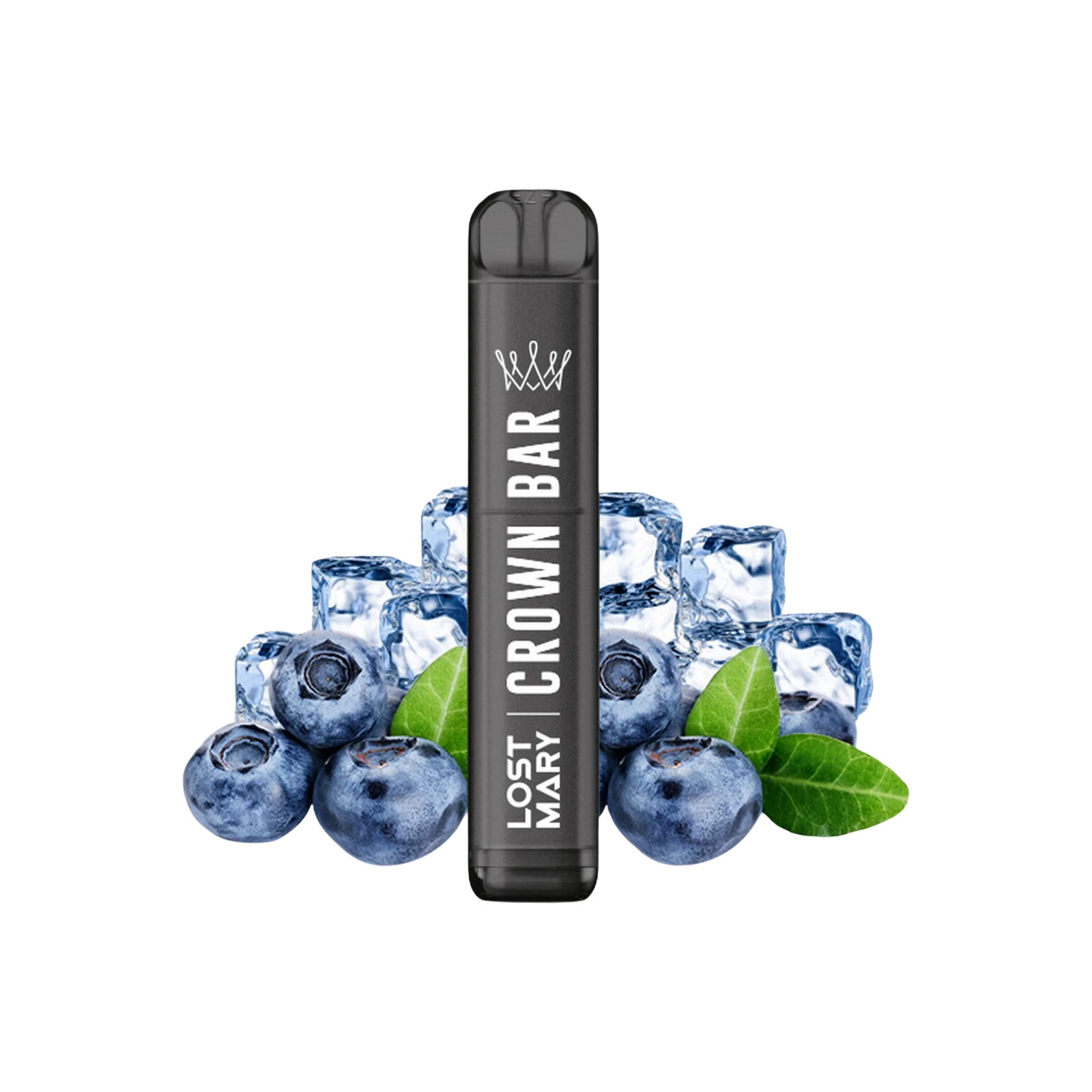 Crown Bar - Einweg-Vape - Blueberry Ice - 20 mg | Alle neuen Sorten günstig online kaufen - Hookain E-Shisha Onlineshop