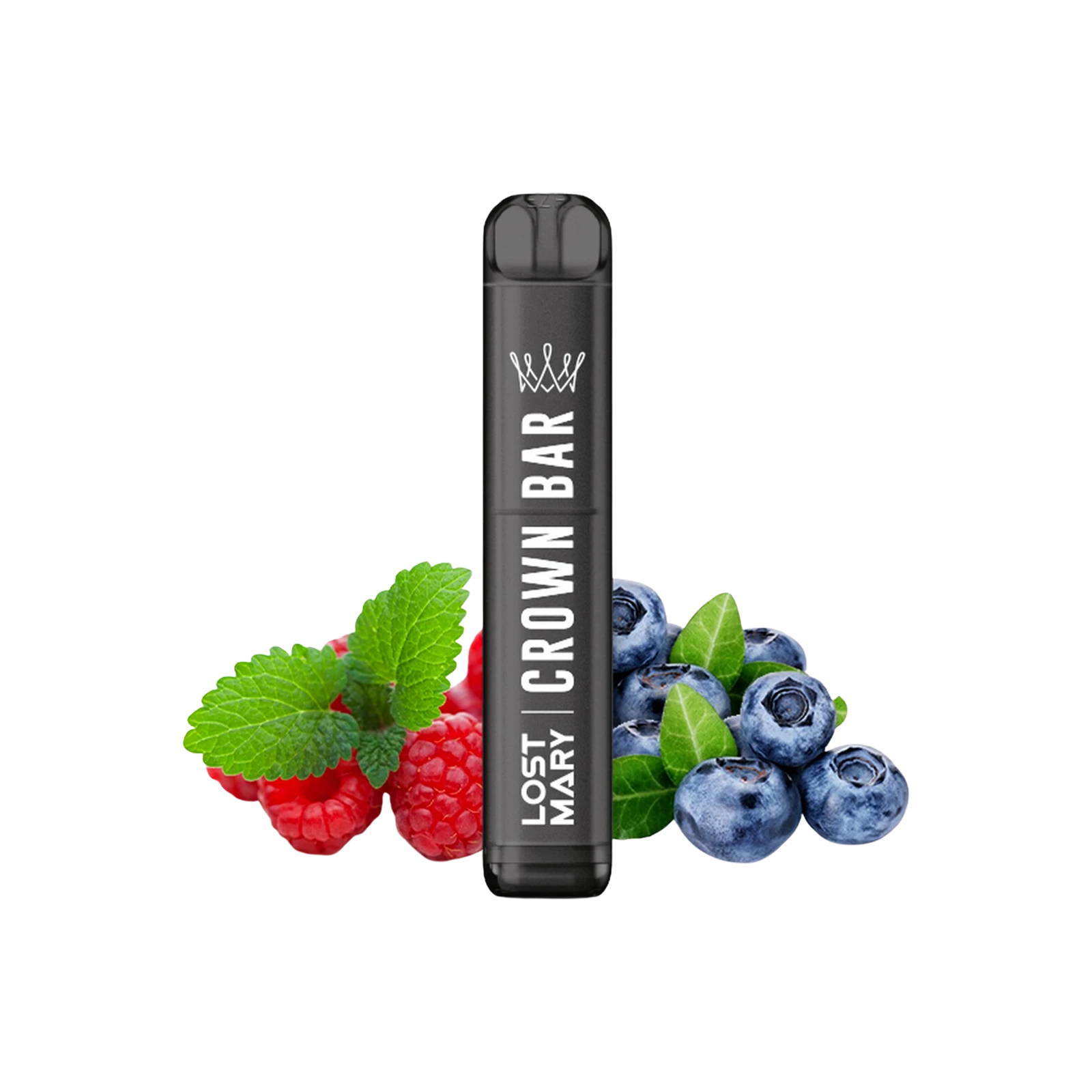 Crown Bar - Einweg-Vape - Blueberry Raspberry - 20 mg | Alle neuen Sorten günstig online kaufen - Hookain E-Shisha Onlineshop