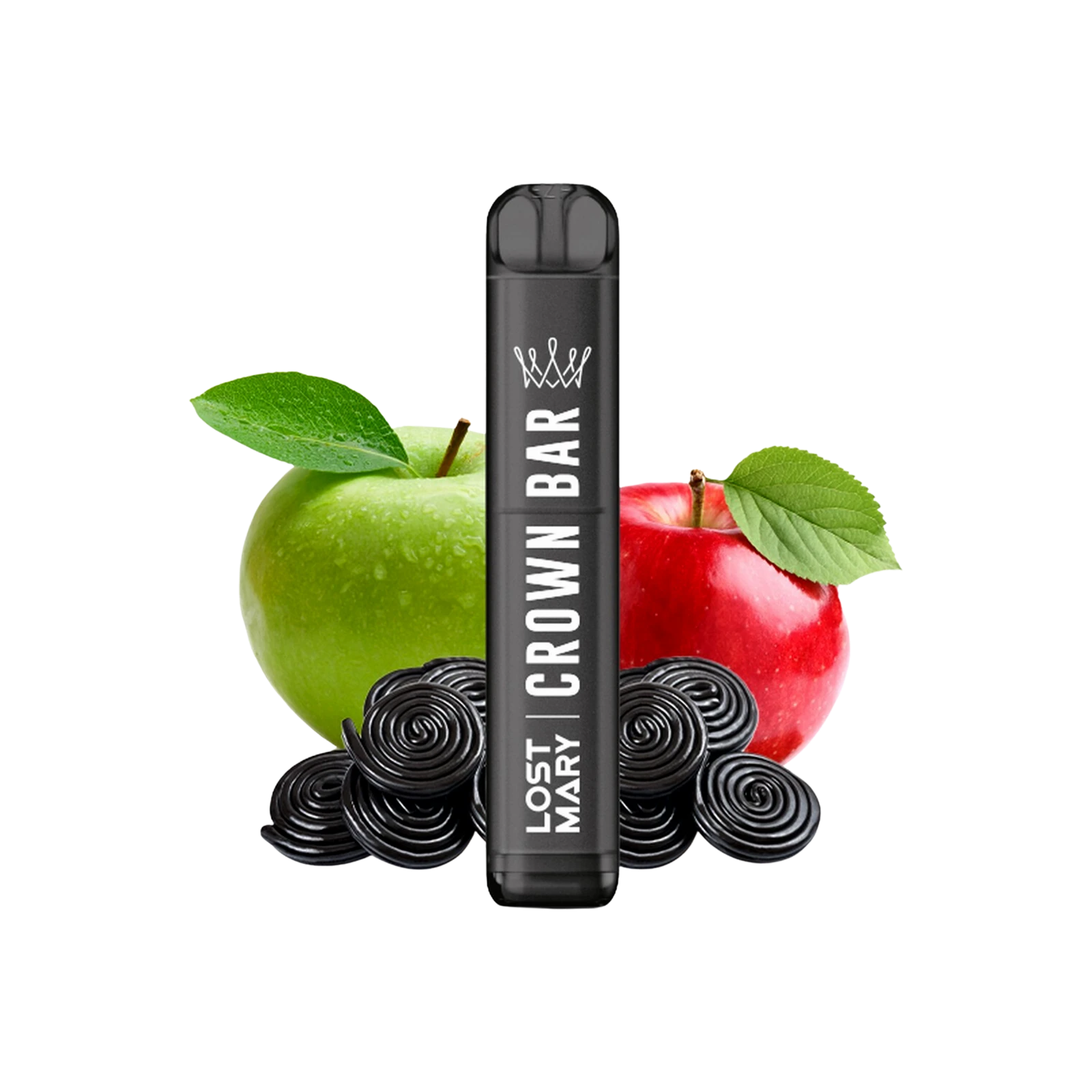 Crown Bar - Einweg-Vape - Double Apple - 20 mg | Alle neuen Sorten günstig online kaufen - Hookain E-Shisha Onlineshop