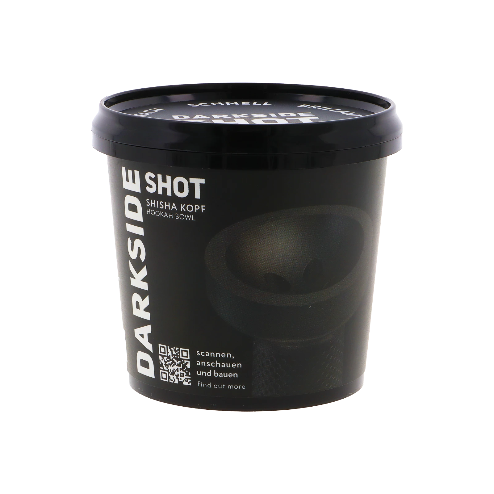 Darkside Shot Bowl - Mehrloch-Kopf - Black | Alle neuen Shisha-Köpfe günstig kaufen im Hookain Onlineshop-4