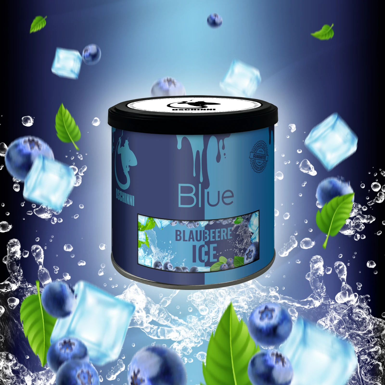 Dschinni - Pfeifentabak - Blue 2.0 - 65g | Shishas günstig kaufen1