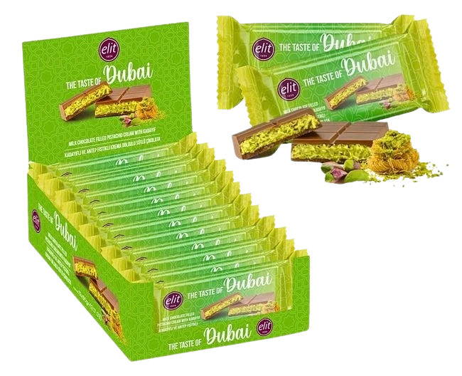 Dubai Schokolade 90 g – Genuss mit Pistaziencreme & Kadayefe 5