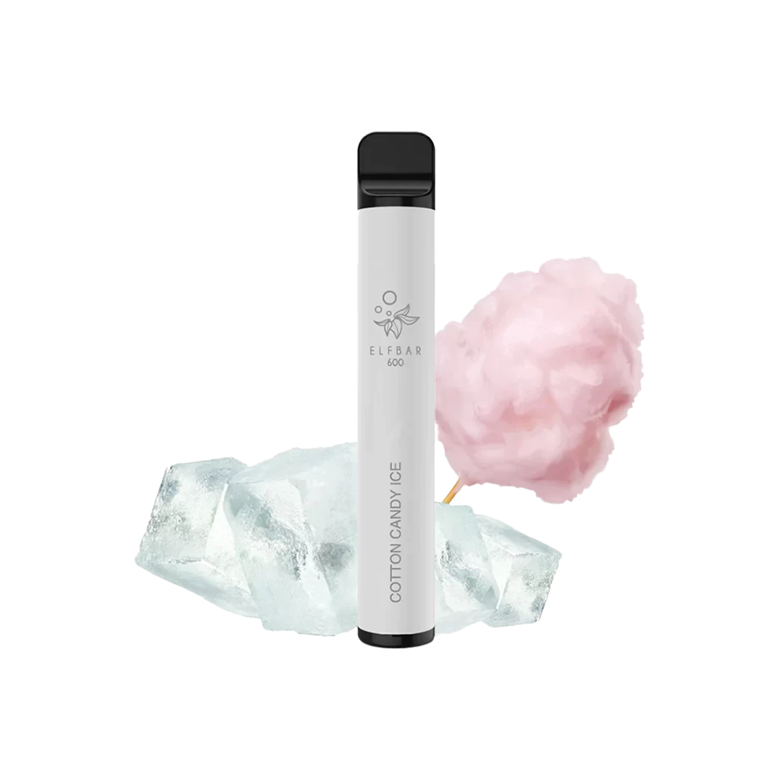 Elf Bar 600 - Cotton Candy Ice - E-Zigarette - Vape Stick - 20 mg | Alle neuen Sorten günstig online kaufen - Hookain E-Shisha Onlineshop