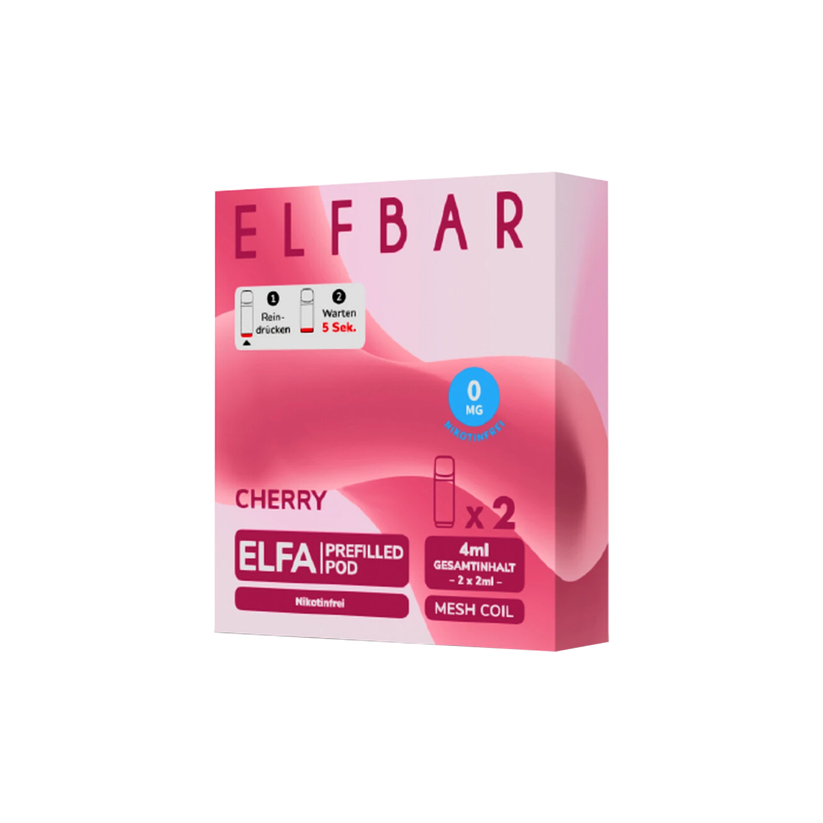 Elf Bar ELFA CP Cherry Candy Nikotinfrei | Prefilled Pods günstig bestellen 1