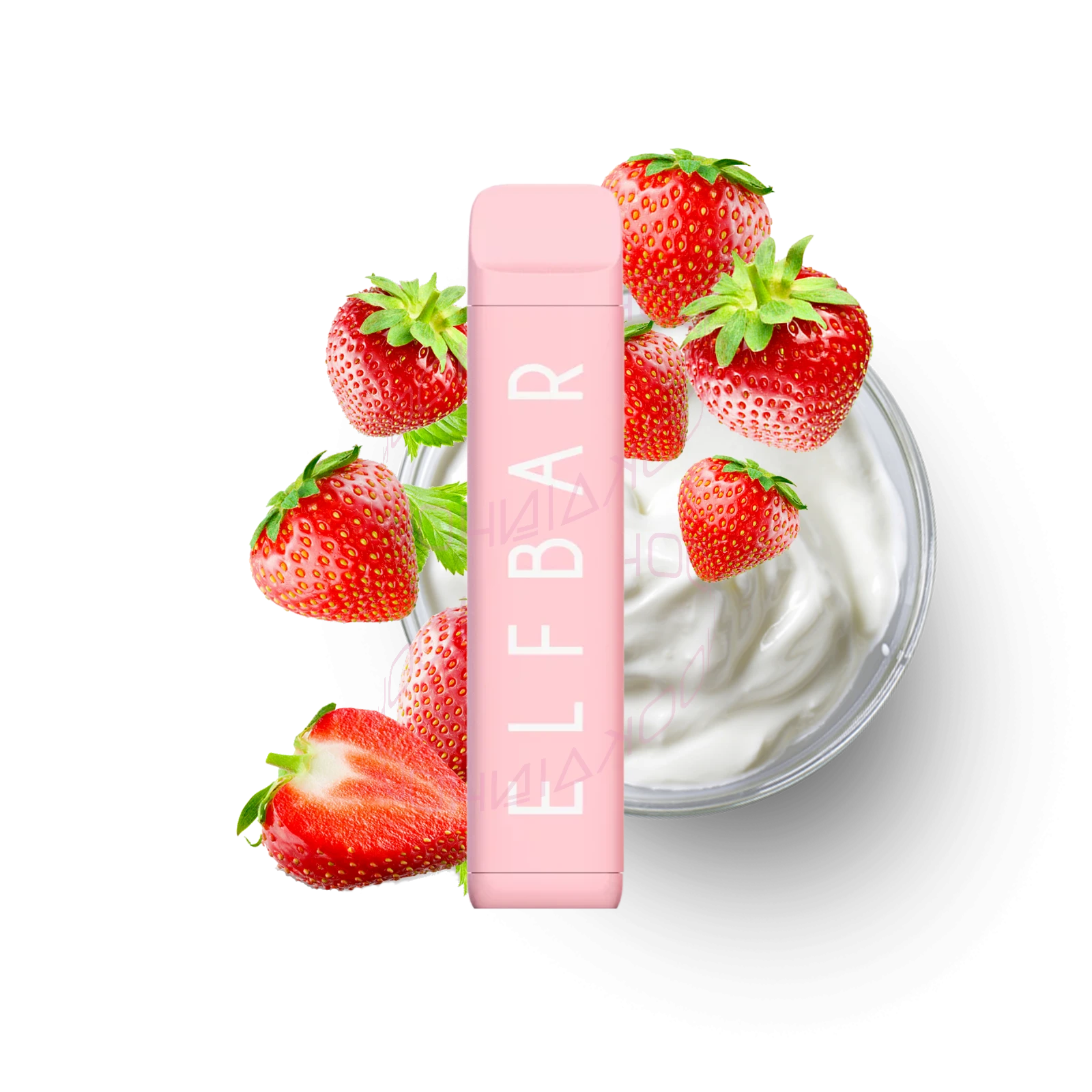 Elf Bar NC600 - Strawberry Joghurt - E-Zigarette - Vape Stick - 20 mg | Alle neuen Sorten günstig online kaufen - Hookain E-Shisha Onlineshop