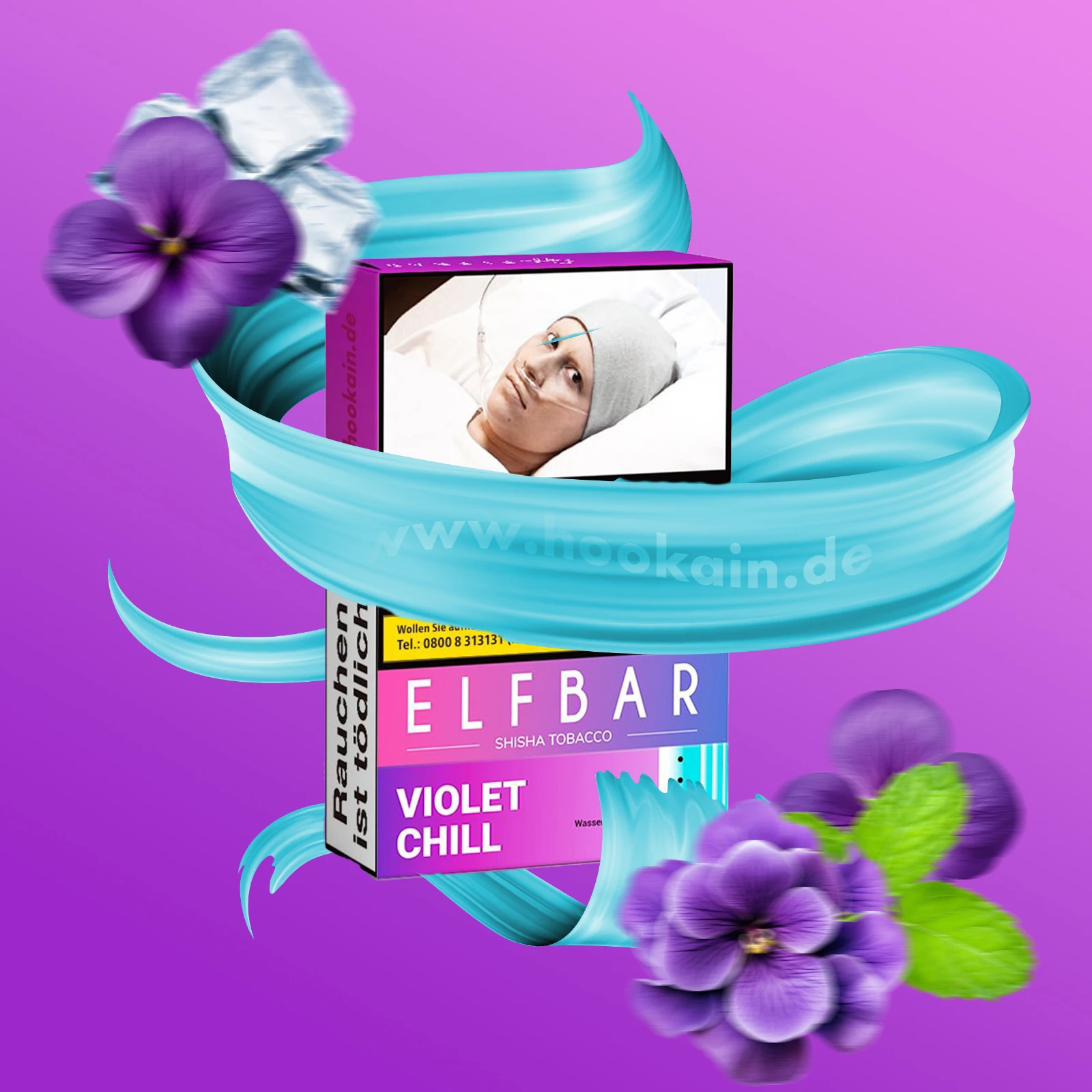 Elf Bar Tobacco Violet Chill: Shisha Tabak mit Vape Geschmack