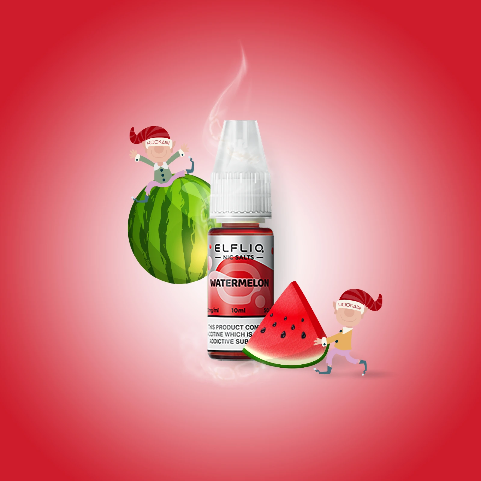 ElfliQ - Watermelon - 10 mg | E-Zigaretten Liquid von Elf Bar kaufen1