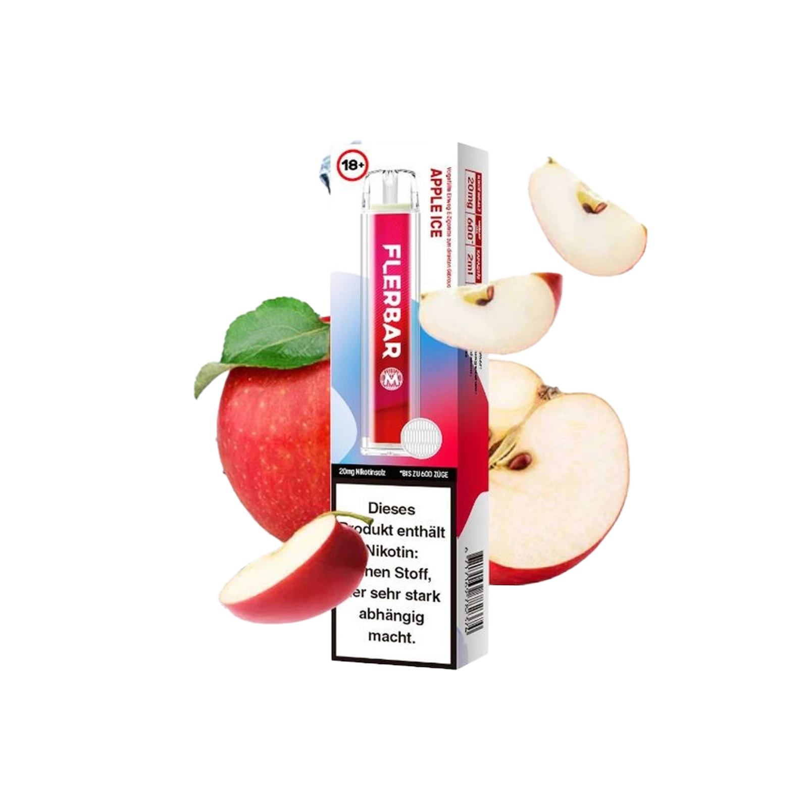 Flerbar - Vapestick - Apple Ice - E-Shisha | alle Sorten günstig kaufen