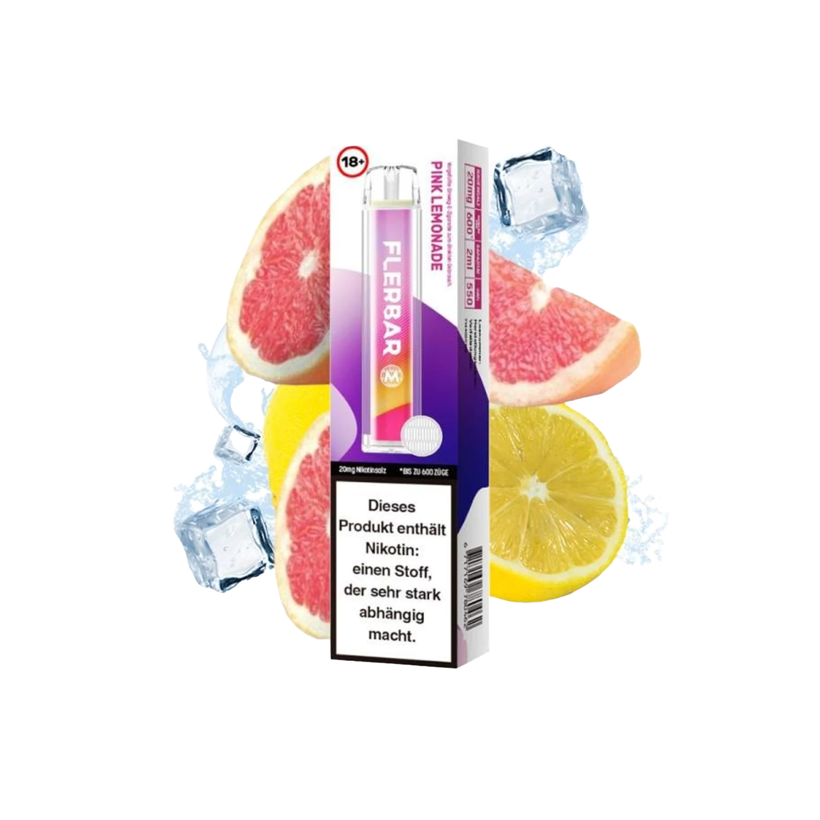 Flerbar - Vapestick - Pink Lemonade - E-Shisha | alle Sorten günstig kaufen