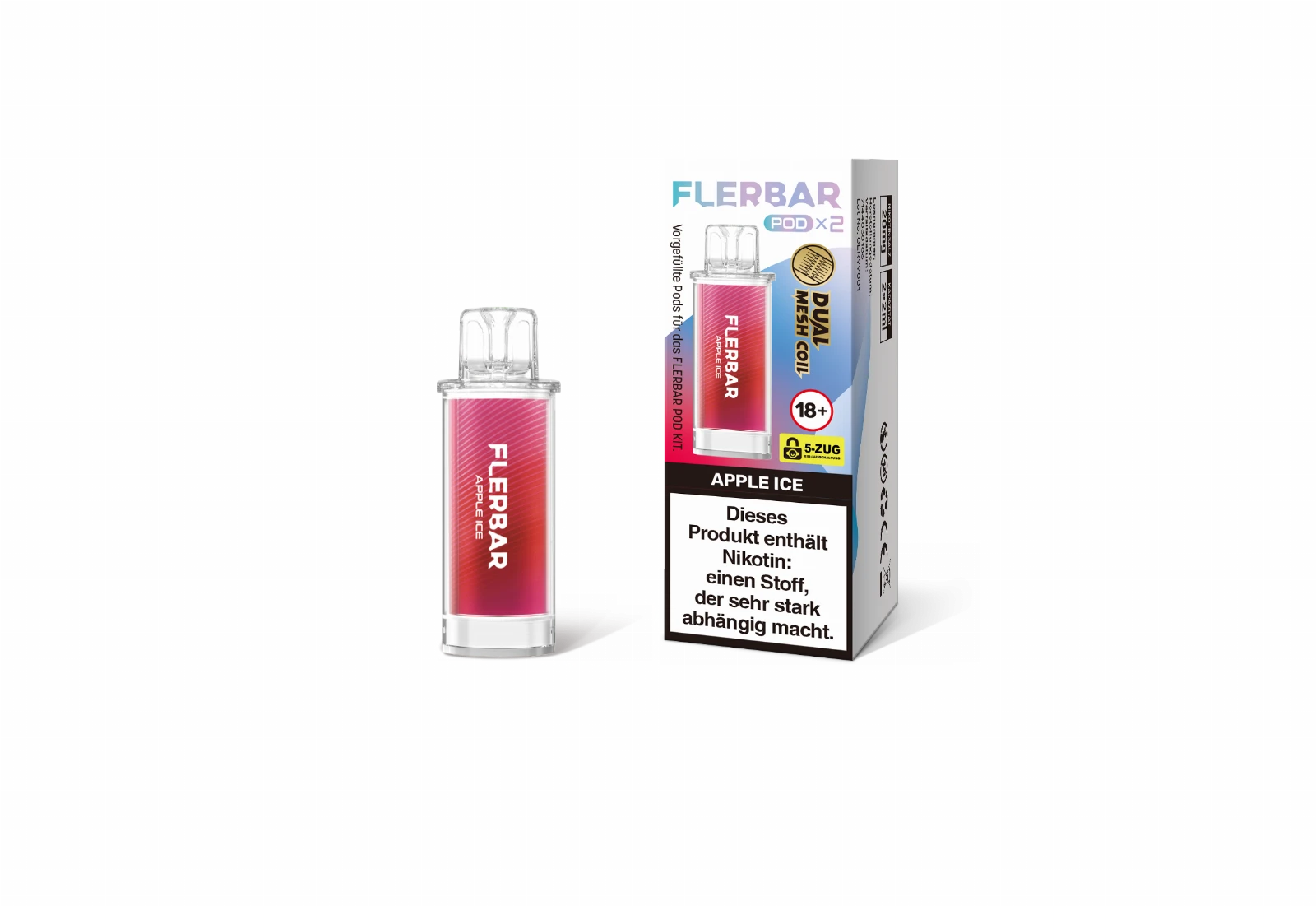Flerbar Prefilled Pod Apple Ice 20 mg | Günstig online 2