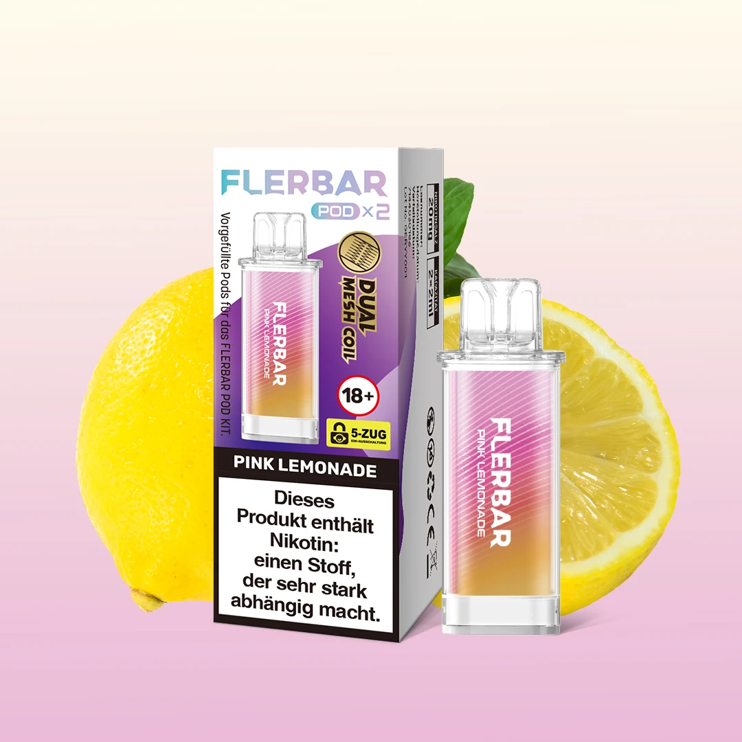 Flerbar Prefilled Pod Pink Lemonade 20 mg | Günstig online 1