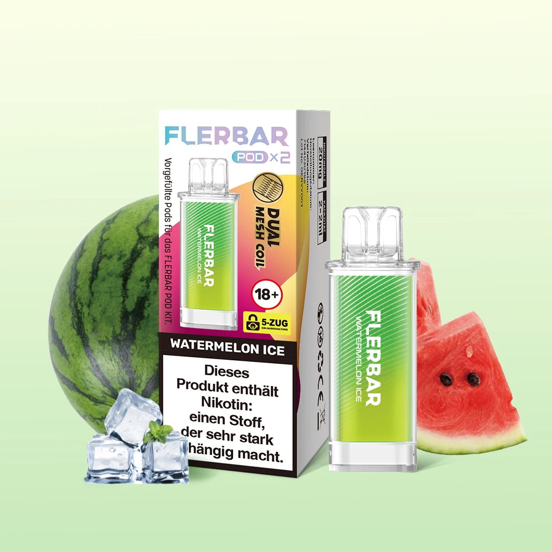 Flerbar Prefilled Pod Watermelon Ice 20 mg | Günstig online 1