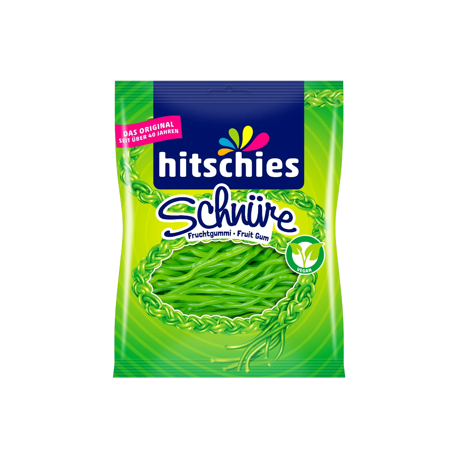 Hitschies Schnüre Apfel 125 g | Candys günstig online 2