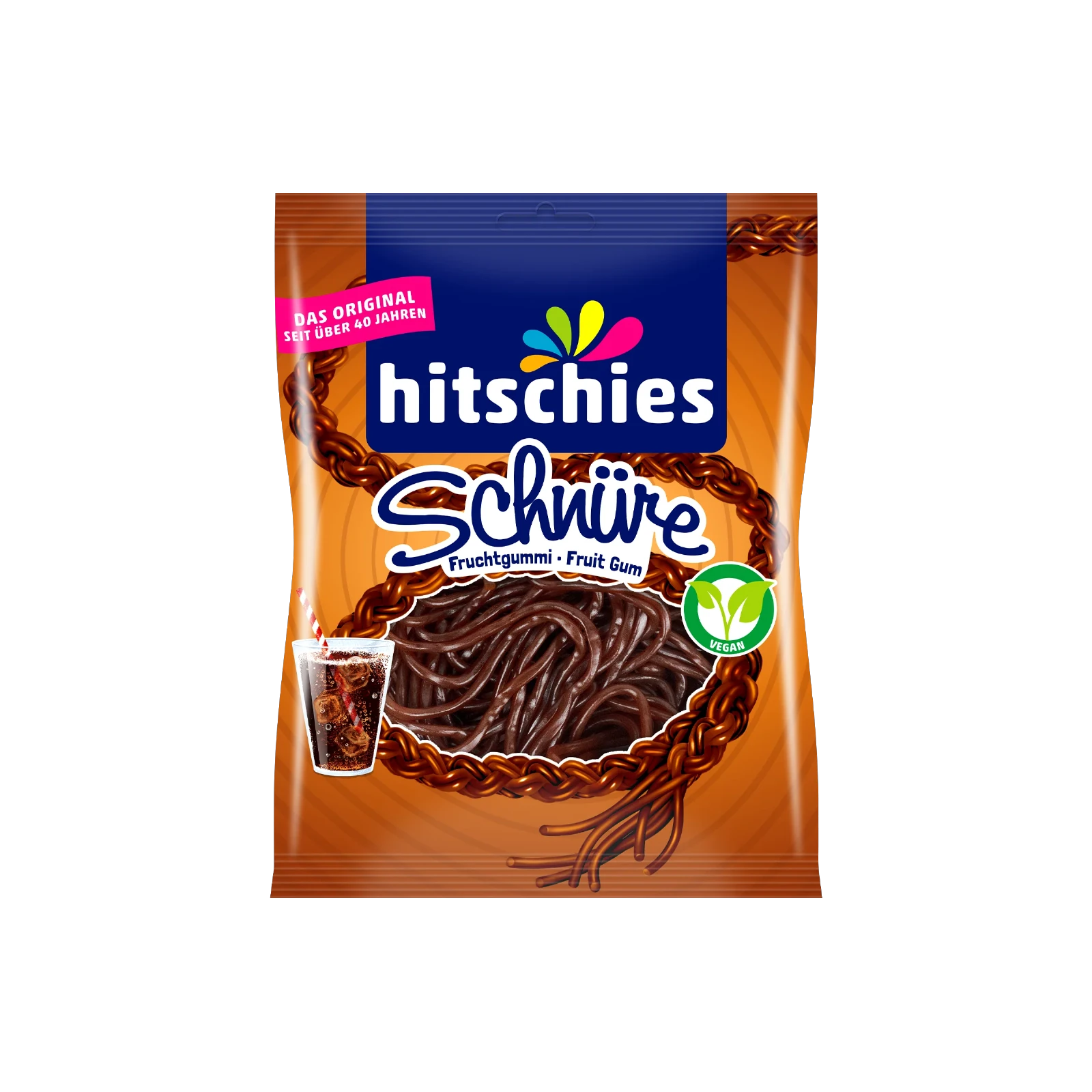 Hitschies Schnüre Cola 125 g | Candys günstig online 2