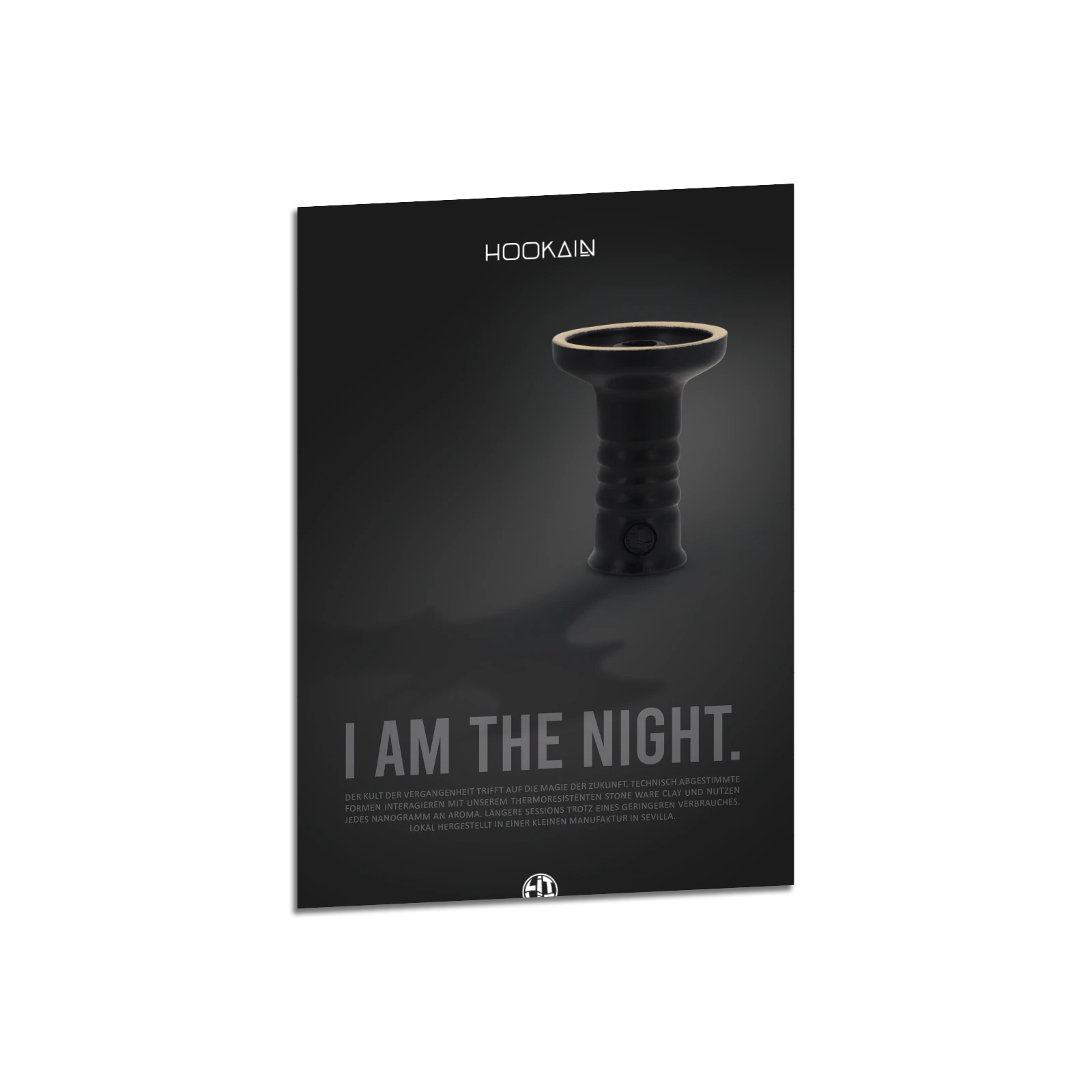 Hookain Poster - A3 - I Am The Night