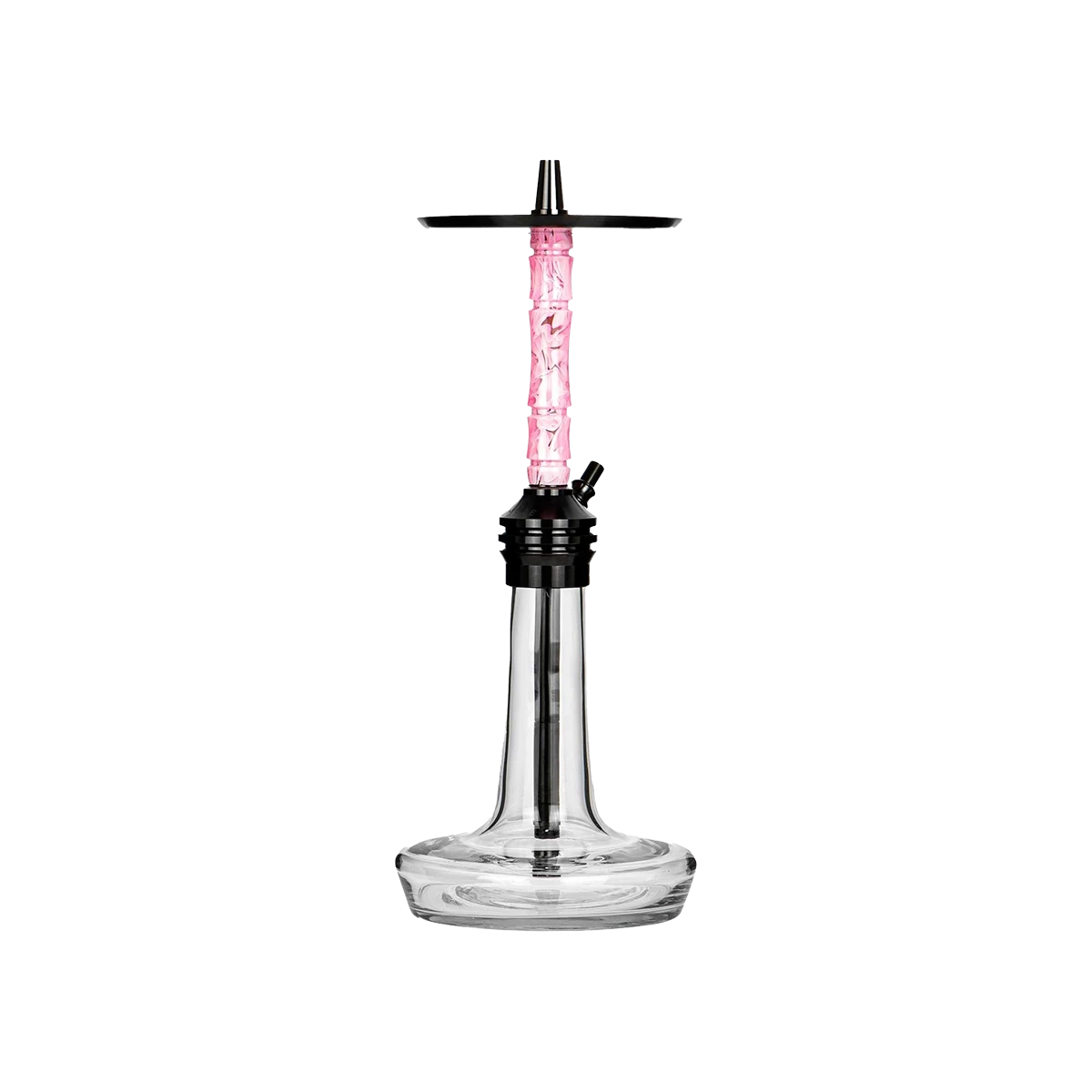 MOZE Varity Lounge Black Clear Wavy Pink Shisha kaufen