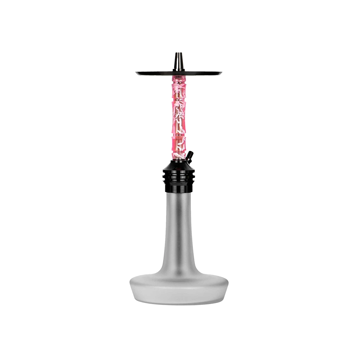 MOZE Varity Lounge Black Frosted Wavy Pink Shisha kaufen