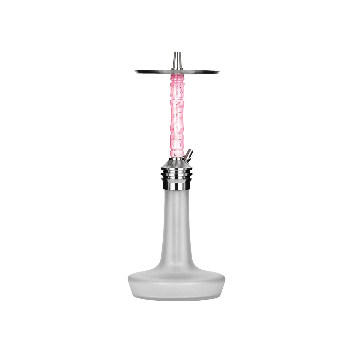 MOZE Varity Lounge Silver Frosted Wavy Pink Shisha kaufen