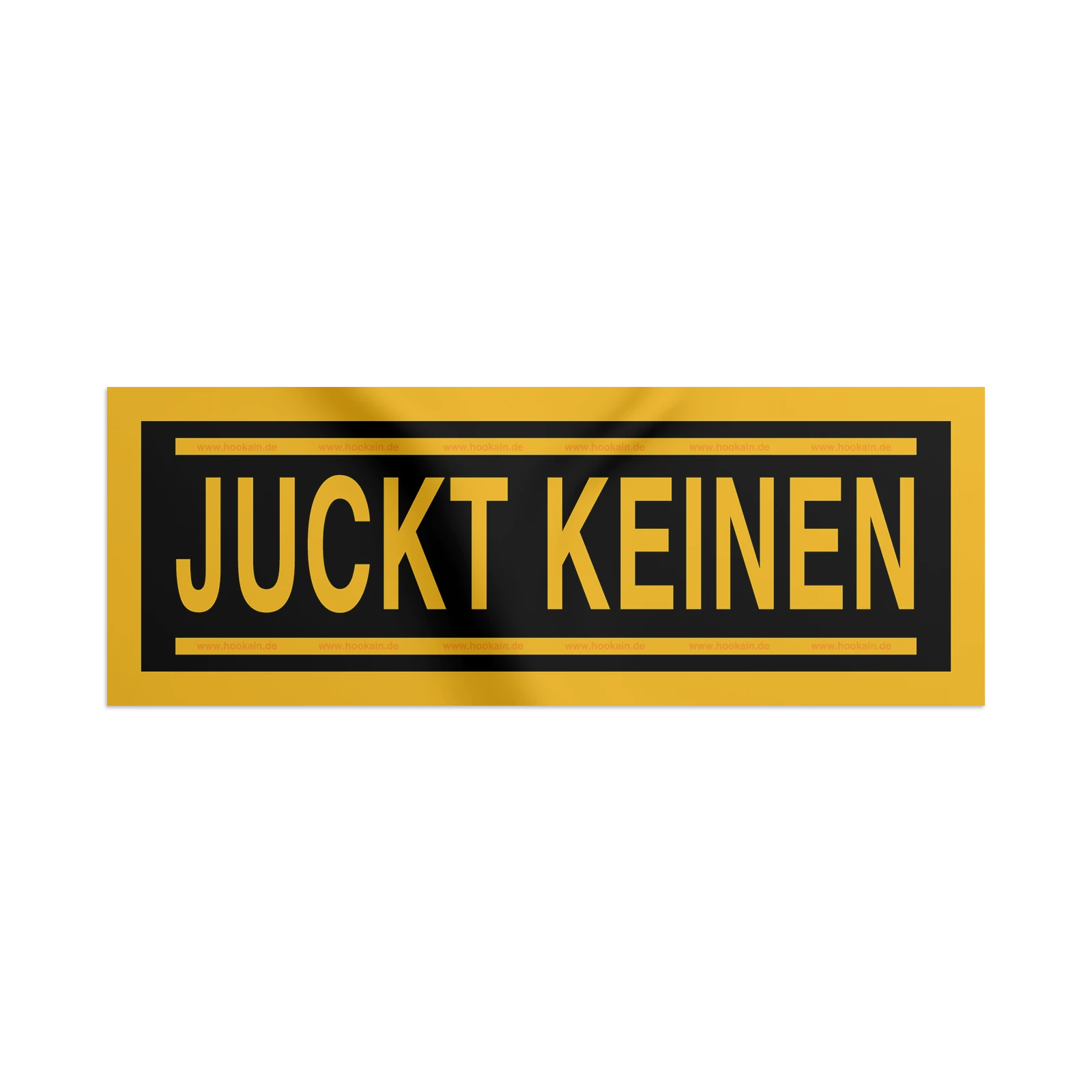 Hookain - Sticker - Juckt Keinen - Lustige Party Aufkleber - 14.8 x 5 cm