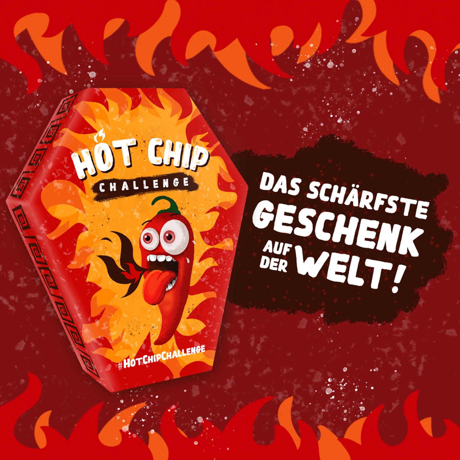 Hot Chip - Hot Chip Challenge - 3 g | Amerikanische Snacks, Süßigkeiten und Drinks günstig online kaufen - Hookain Candy-Onlineshop 3