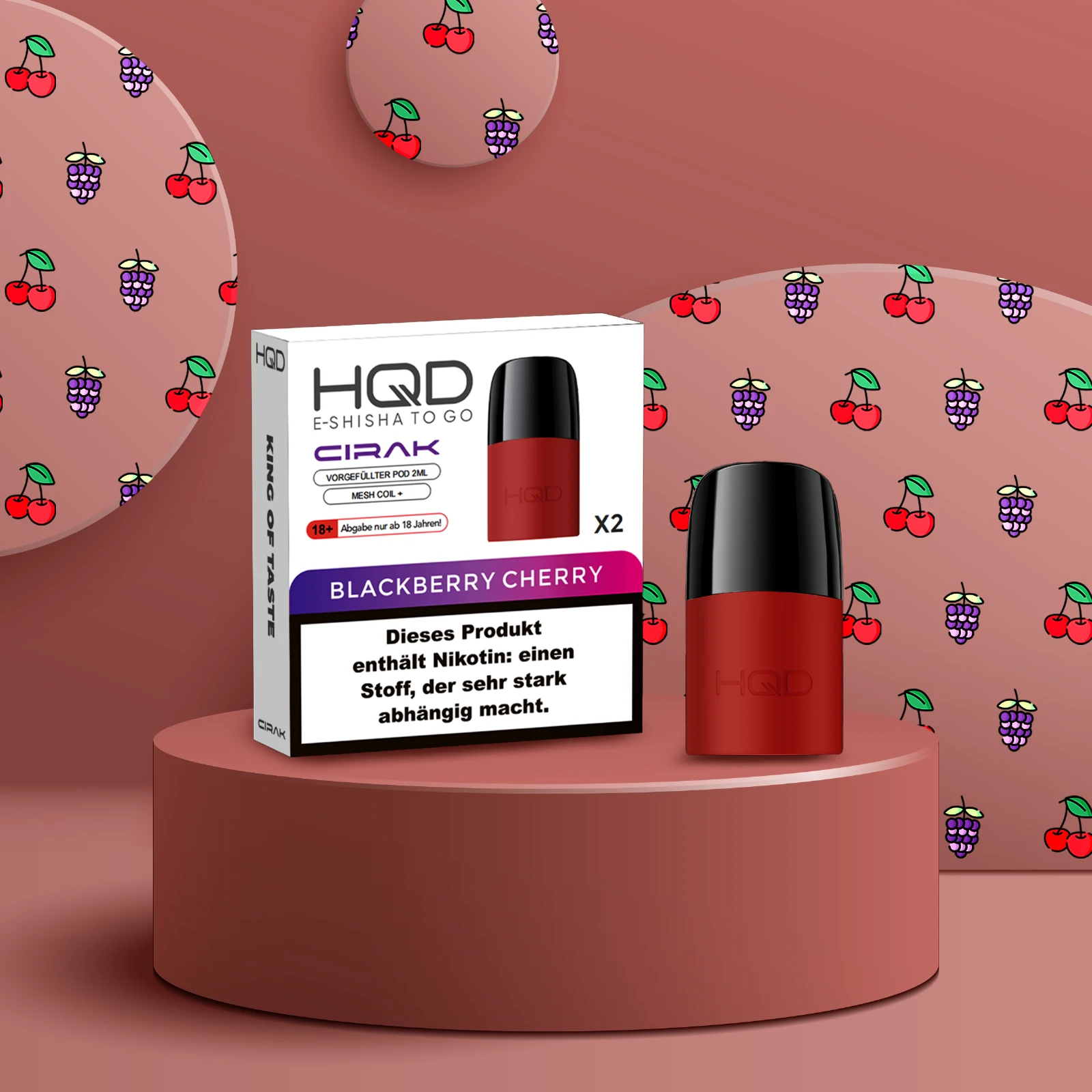 HQD Cirak - Starterpack - Pink Berry Overload | Günstiges Bundle-Angebot2