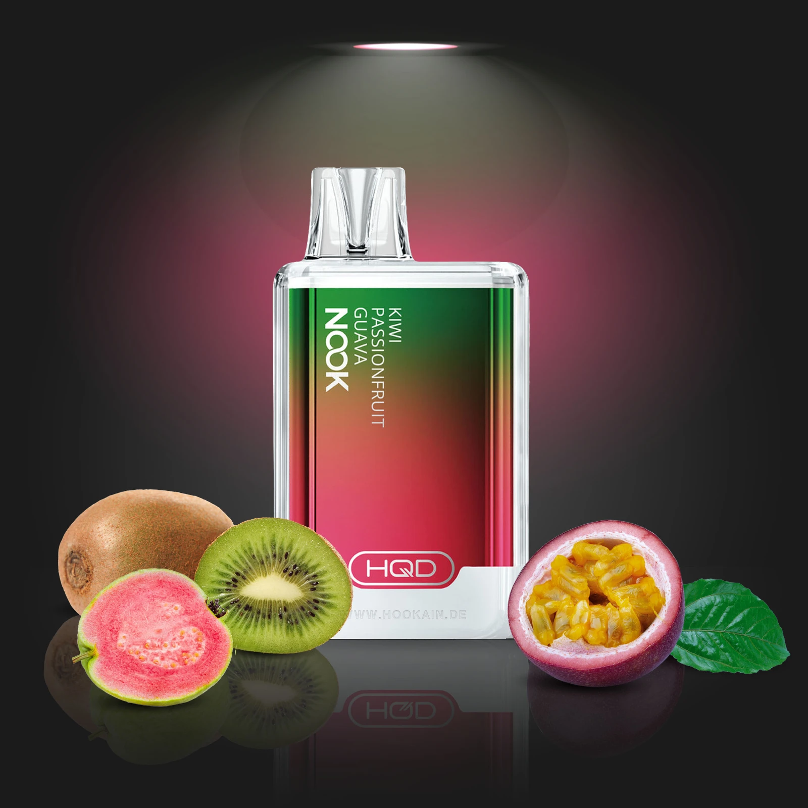 HQD Nook - Vapestick - Kiwi Passionfruit Guava - Hookain Onlineshop 1