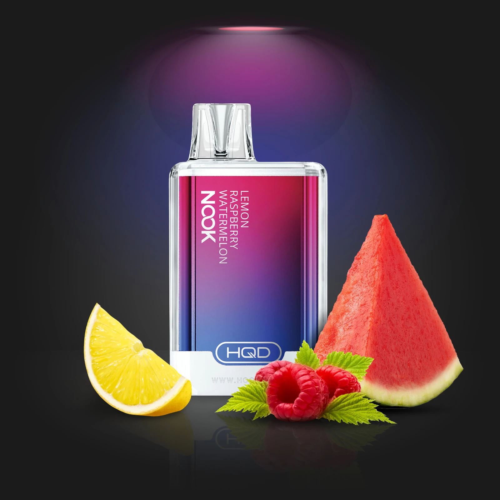 HQD Nook - Vapestick - Lemon Raspberry Watermelon - Hookain Onlineshop 1
