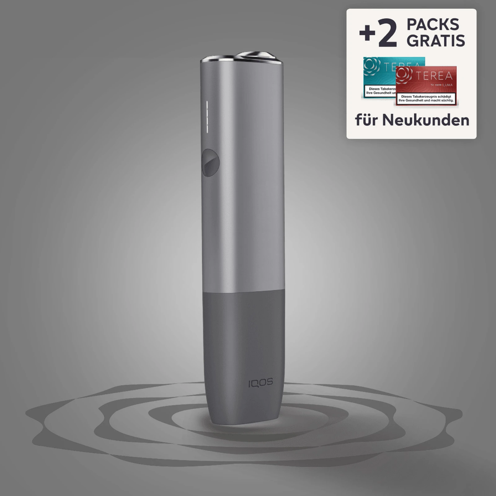 IQOS ILUMA ONE Tabakerhitzer Pebble Grey kaufen | Bis zu 40 TEREA Sticks gratis 1