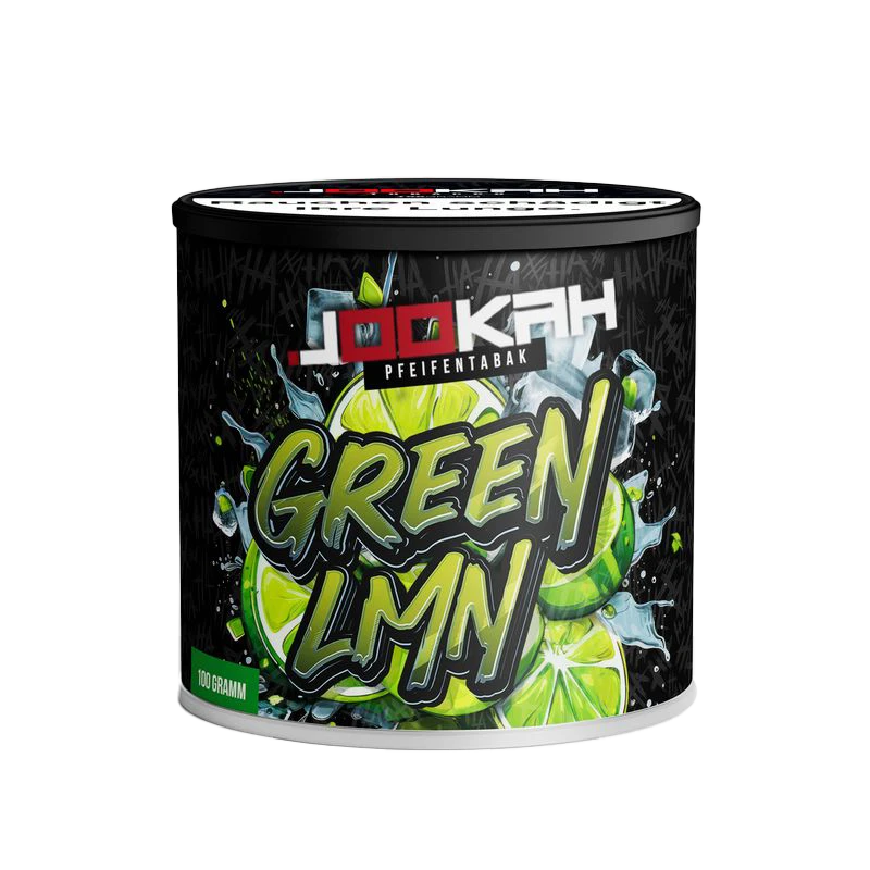 Jookah Dry Base Pfeifentabak Green LMN 100 g | Online 2
