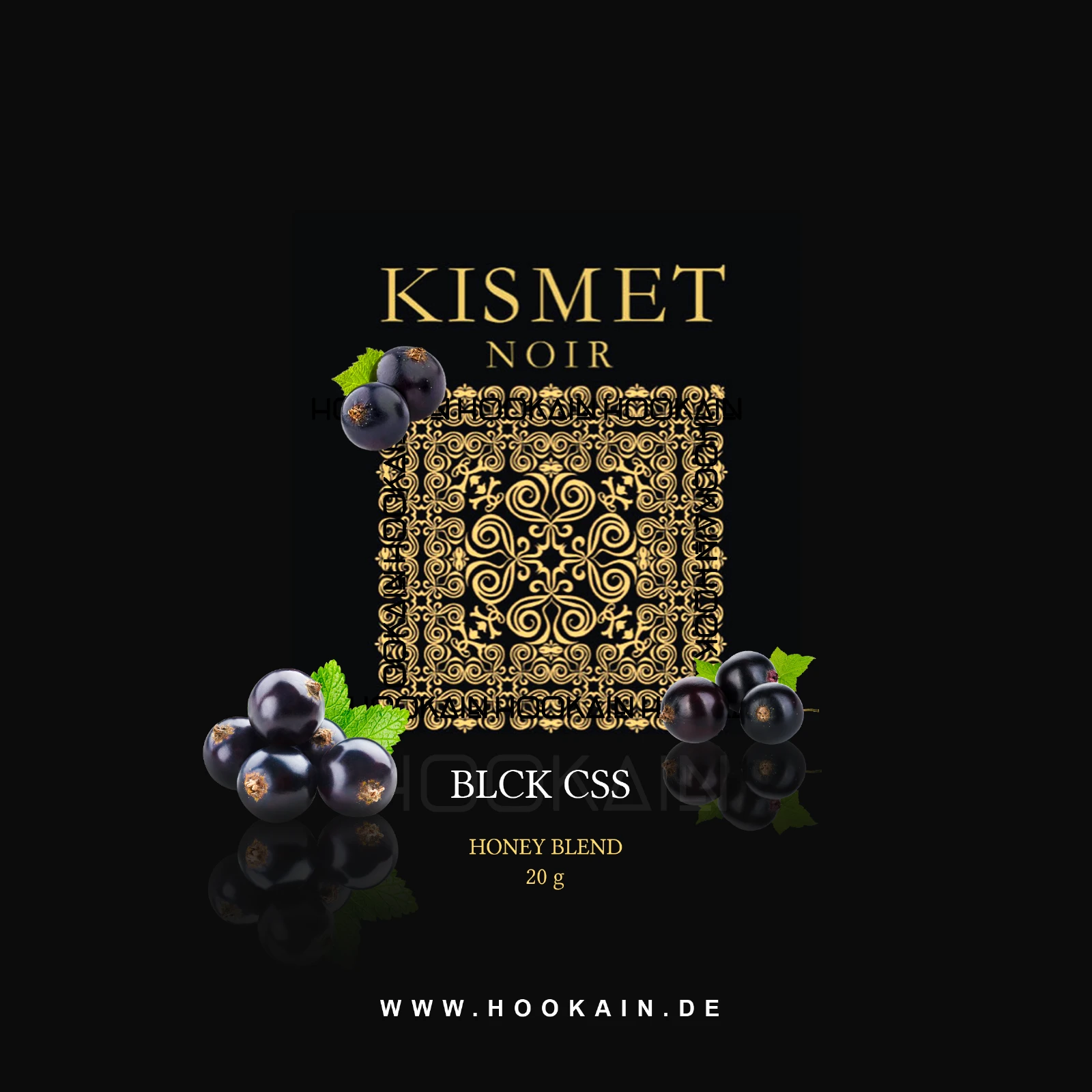 Kismet - BLACK CASSIS - 20 g | Shishatabak Online kaufen