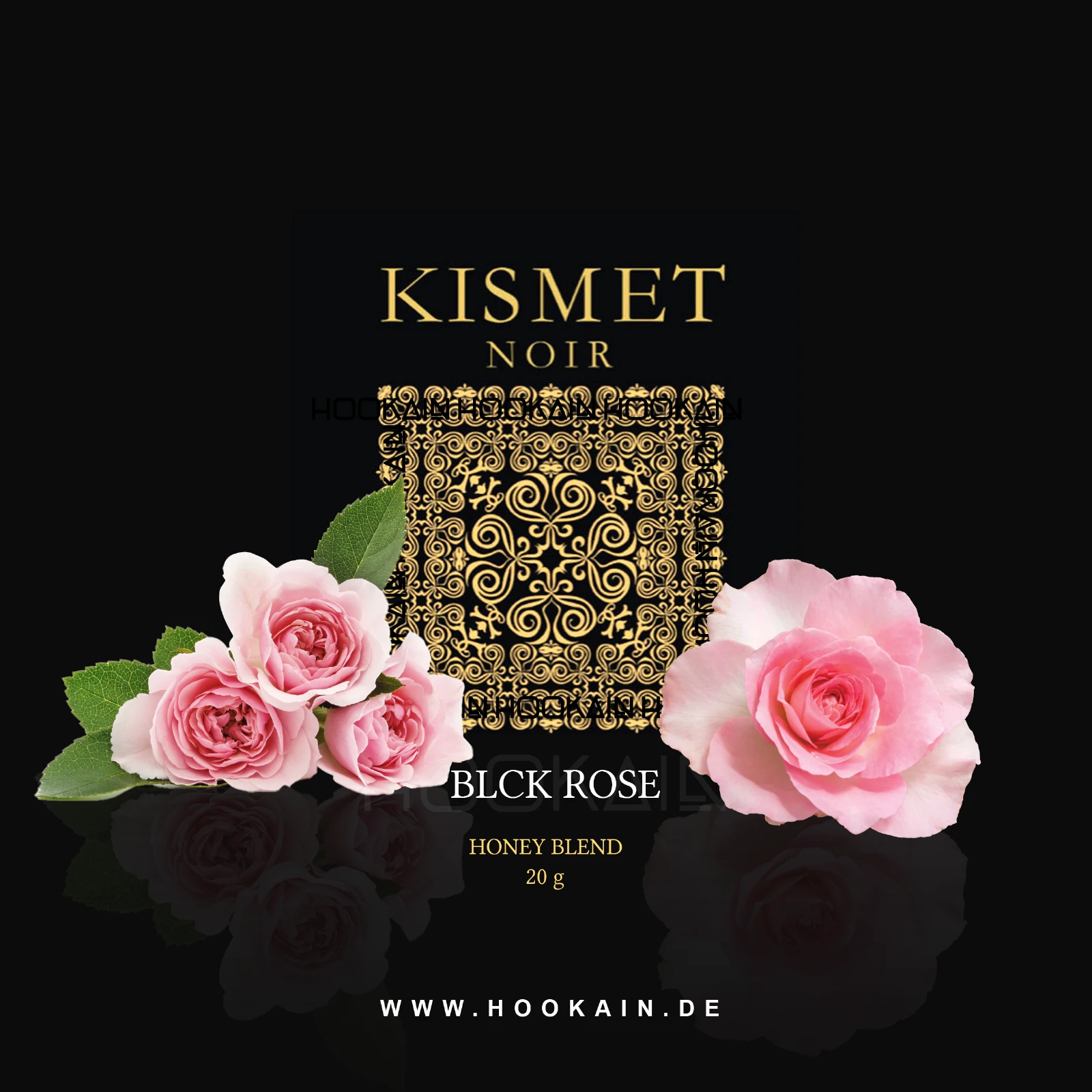 Kismet - BLACK ROSE - 20 g | Shishatabak Online kaufen