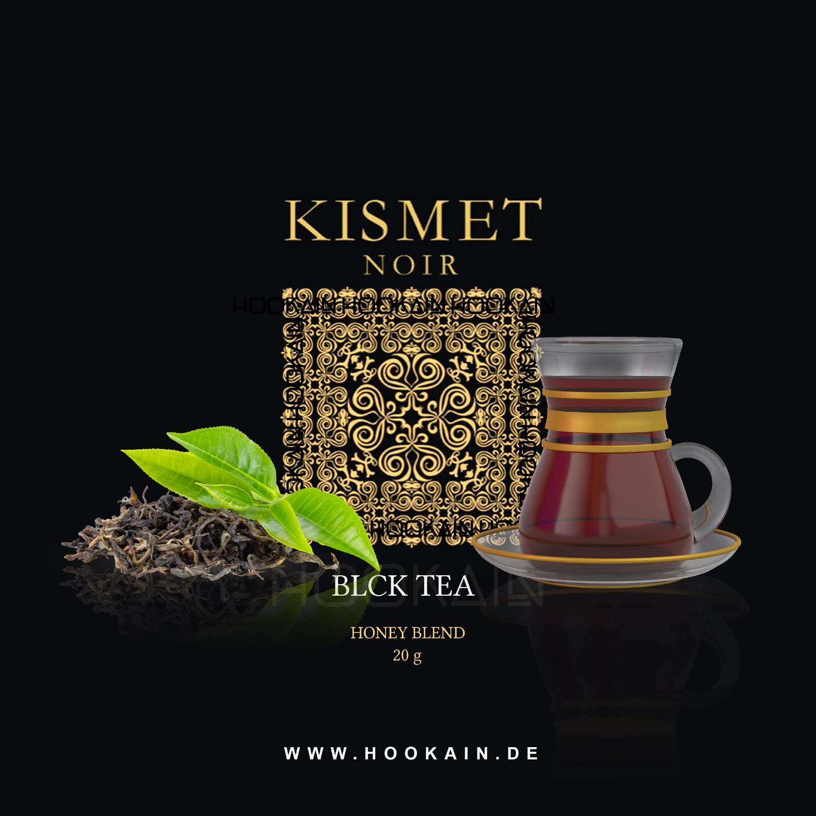 Kismet Noir Dark Blend Tabak Black Tea 20 g | Online bestellen 1