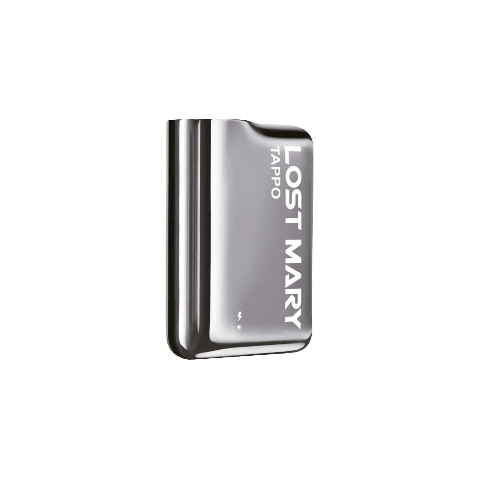 Lost Mary Tappo Basisgerät - Wiederaufladbares PreFilled Pod-System mit LED-Akkuanzeige Silver Stainless Steel 2