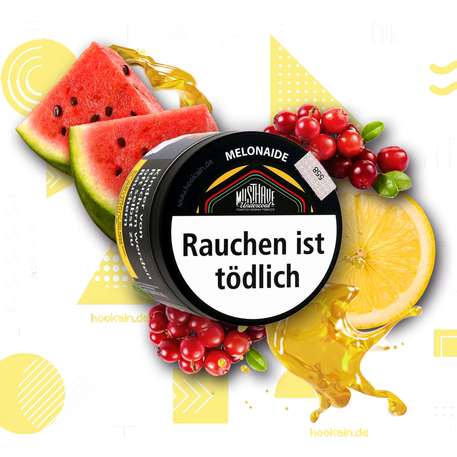 Musthave - Melonaide - 25 g | Alle neuen Tabak Sorten günstig online kaufen - Hookain Shisha-Onlineshop