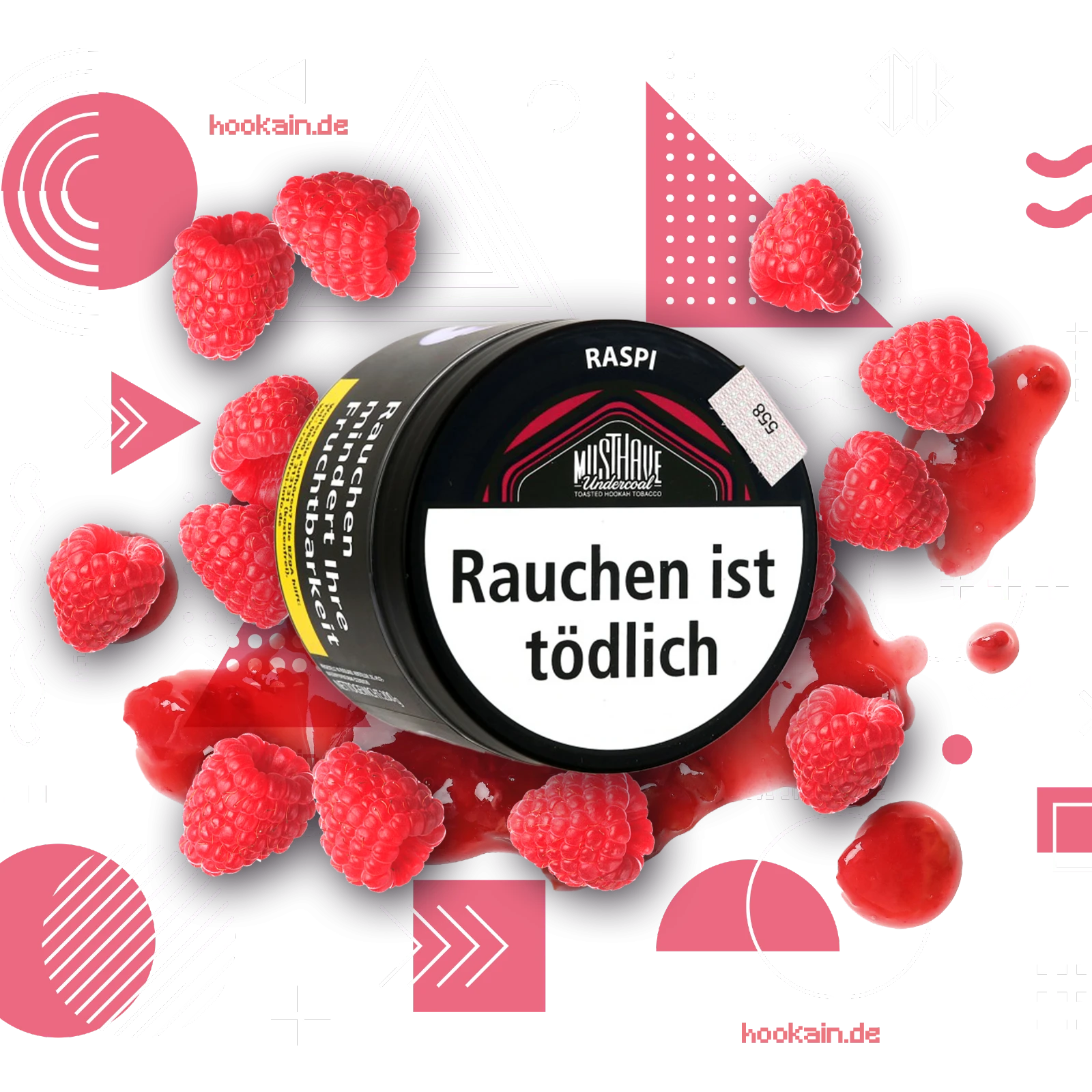 Musthave - Raspi - 25 g | Alle neuen Tabak Sorten günstig online kaufen - Hookain Shisha-Onlineshop