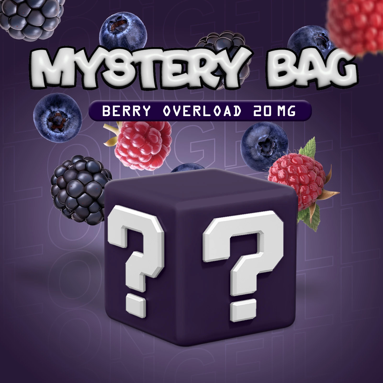 Mystery Bag Nikotinsalz E-Liquid Berry Overload 20 mg | Mysteriöse Sonderangebote günstig bestellen 1