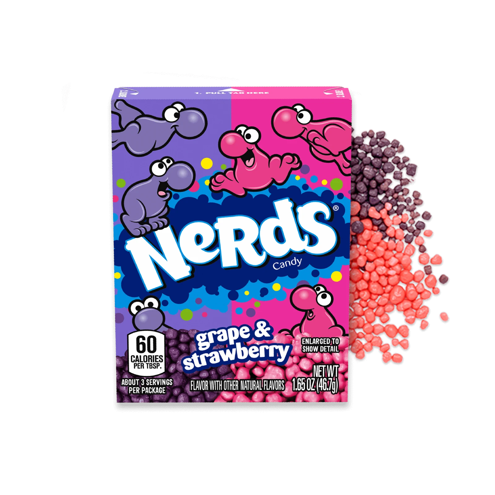 Nerds - Grape und Strawberry - 46,7 g | Amerikanische Snacks, Süßigkeiten und Drinks günstig online kaufen - Hookain Candy-Onlineshop 4
