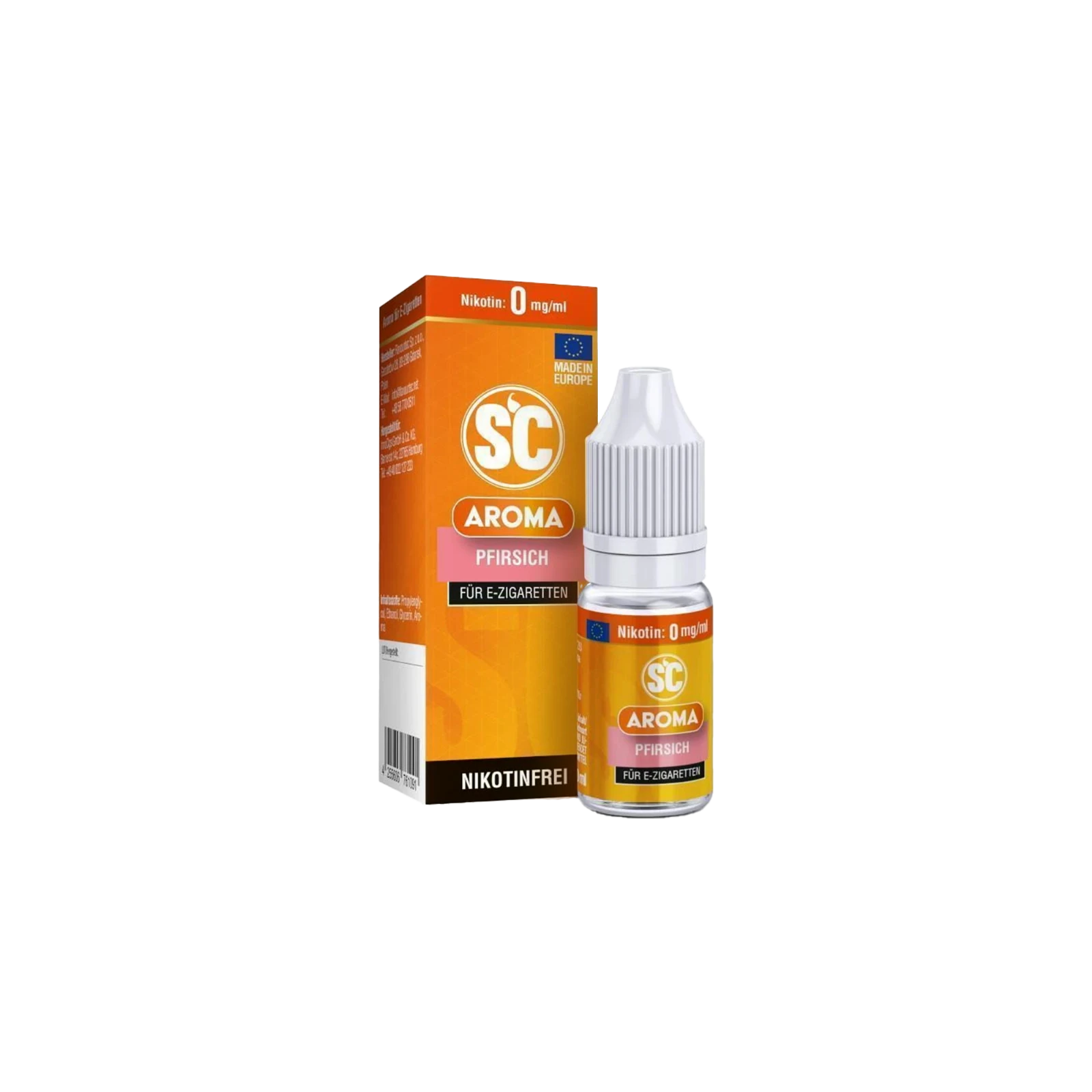 Pfirsich Aroma 10 ml von SC für Shake and Vape E-Liquid 2