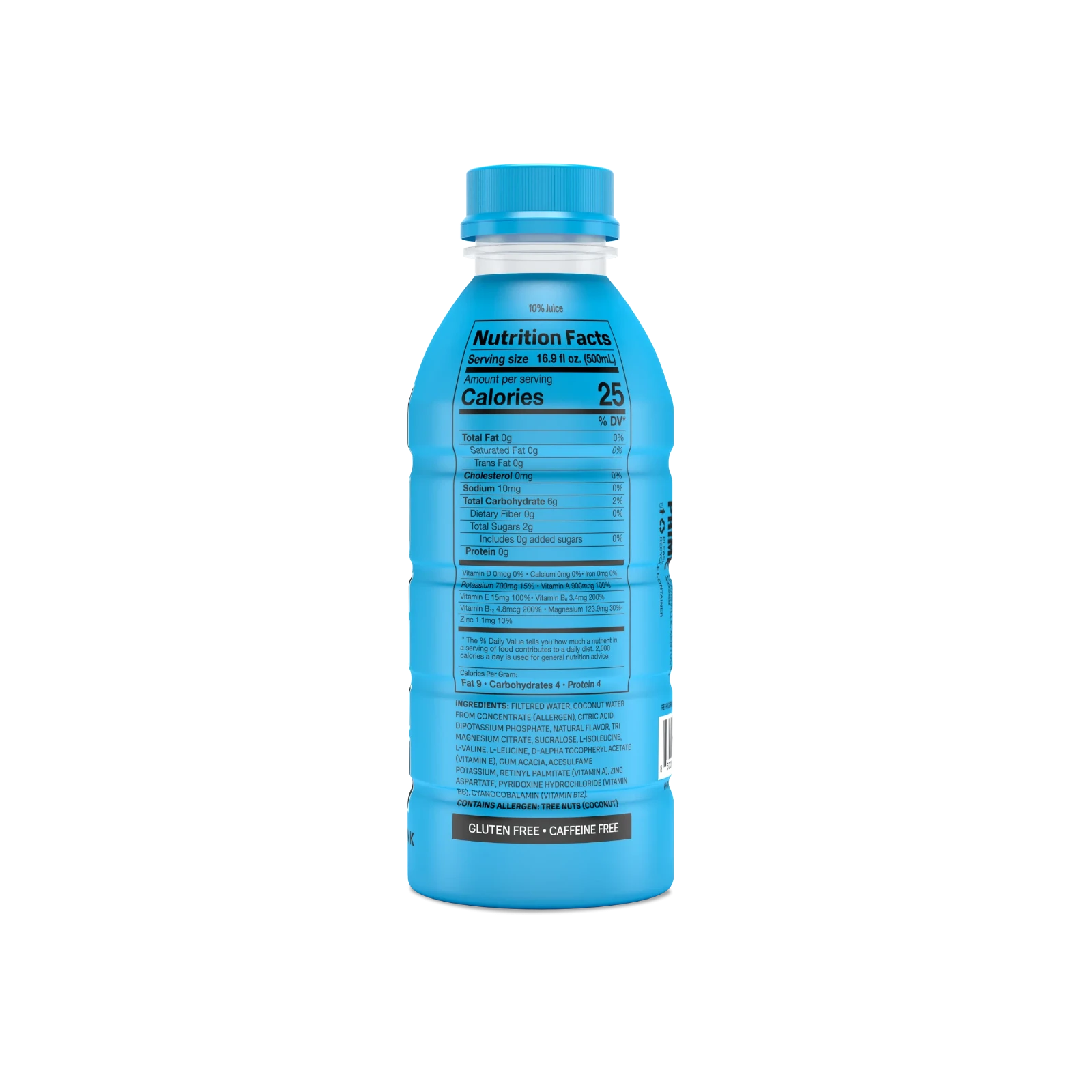 Prime Hydration - Sportdrink - Blue Raspberry - 500 ml - Energy Drink von Logan Paul und KSI - Aus den USA 4