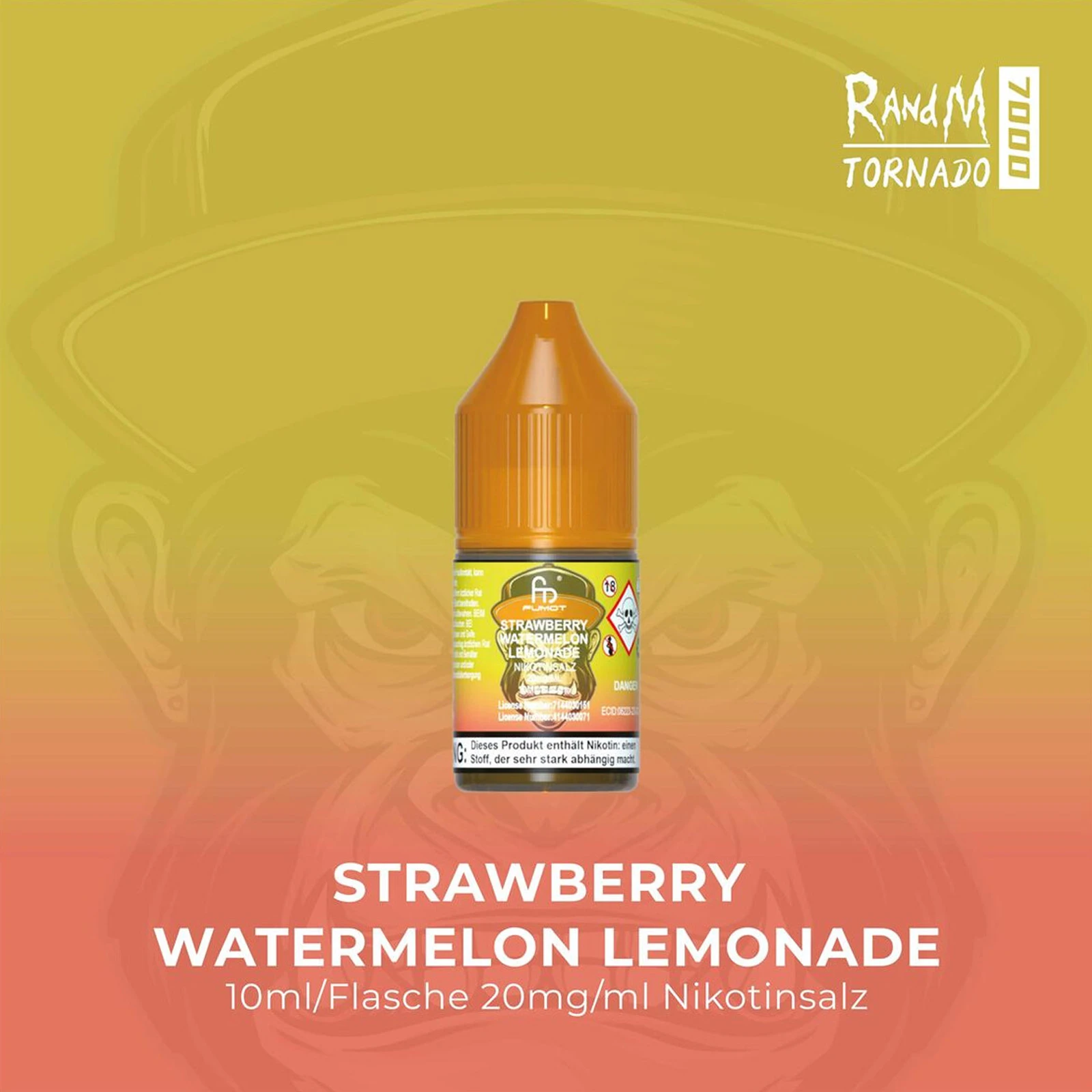 RandM 7000 | Strawberry Watemelon Lemonade E-Liquid Nikotinsalz 20 mg 1