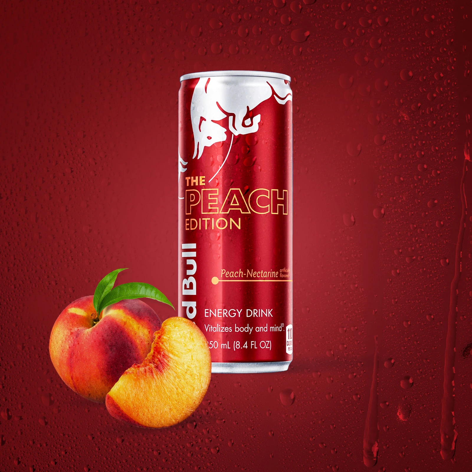 Red Bull Energy Peach Edtion 250 ml | Jetzt online kaufen - 1