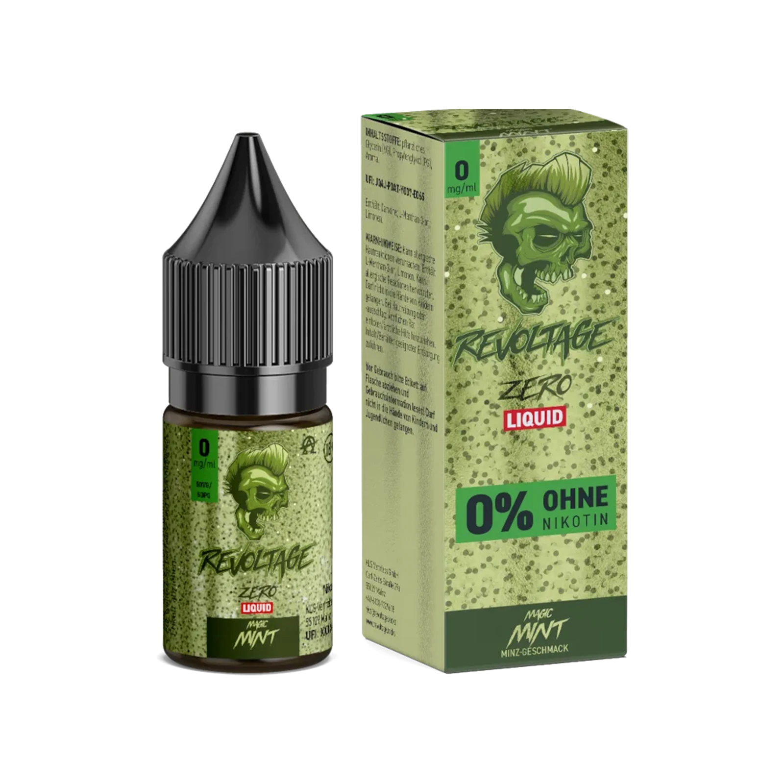 Revoltage - E-Liquid - Nikotinsalz - Magic Mint - 10 ml - 0 mg 2