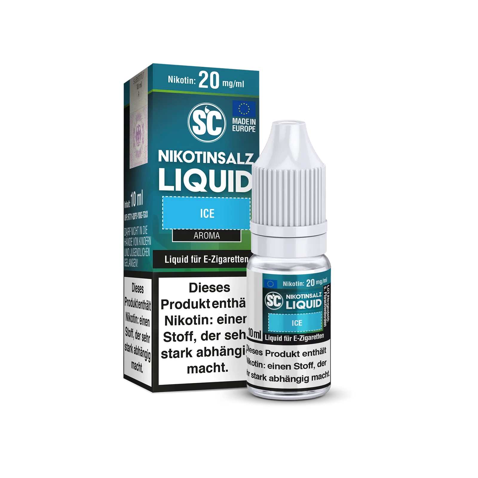 SC - E-Liquid - Nicotine Salt - Ice - 10 ml - 20 mg 2