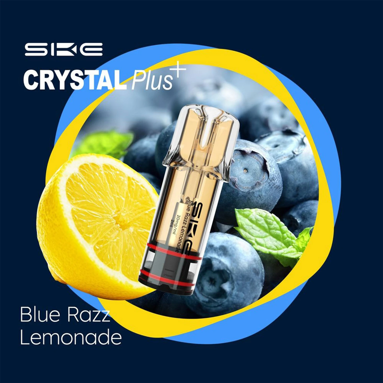 SKE Crystal PLUS Prefilled Pods - Blue Razz Lemonade kaufen